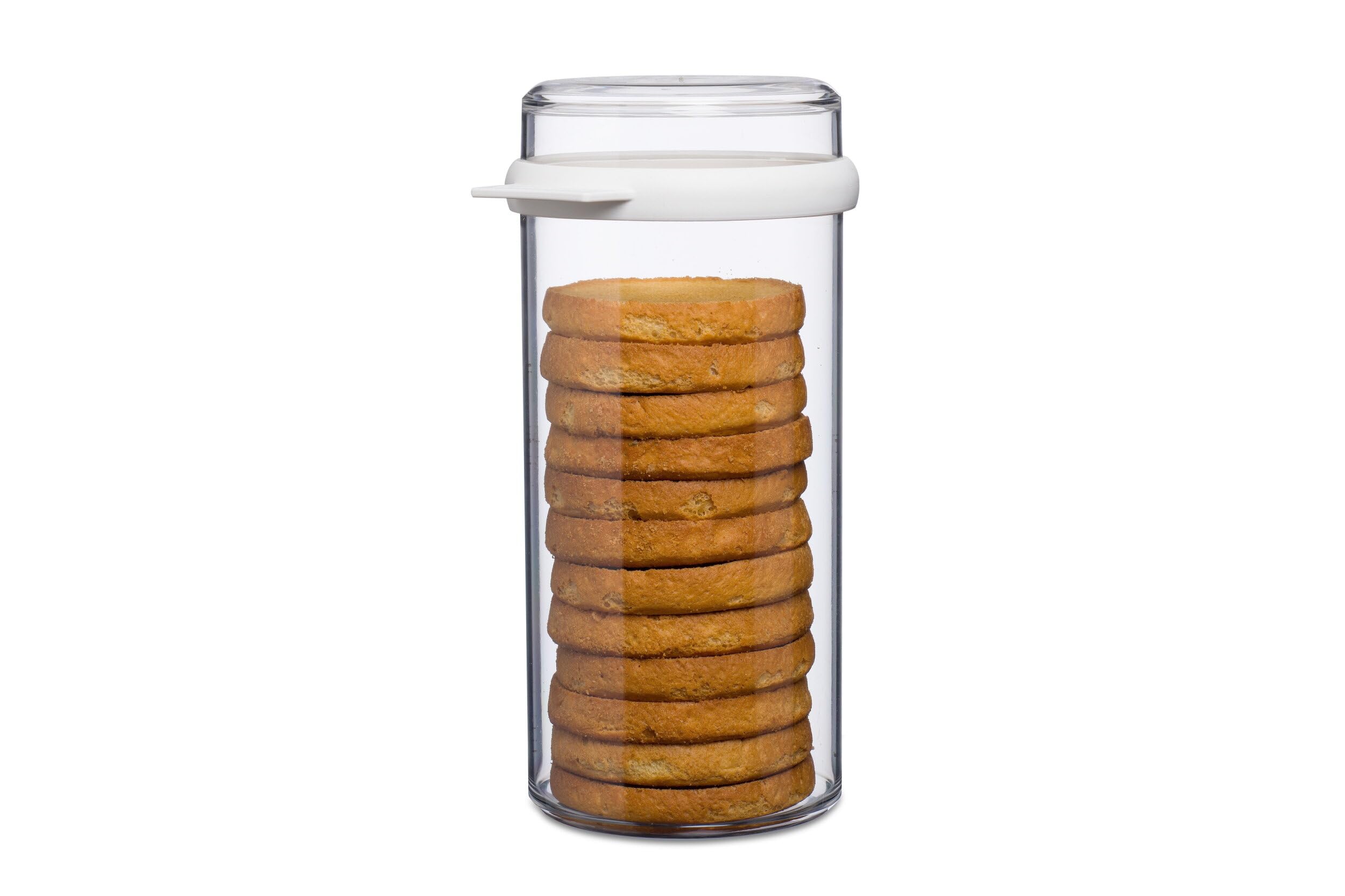 Mepal Stora Round Food Container - 1900ml Airtight Storage for Rusks & Pasta | BPA-Free 5