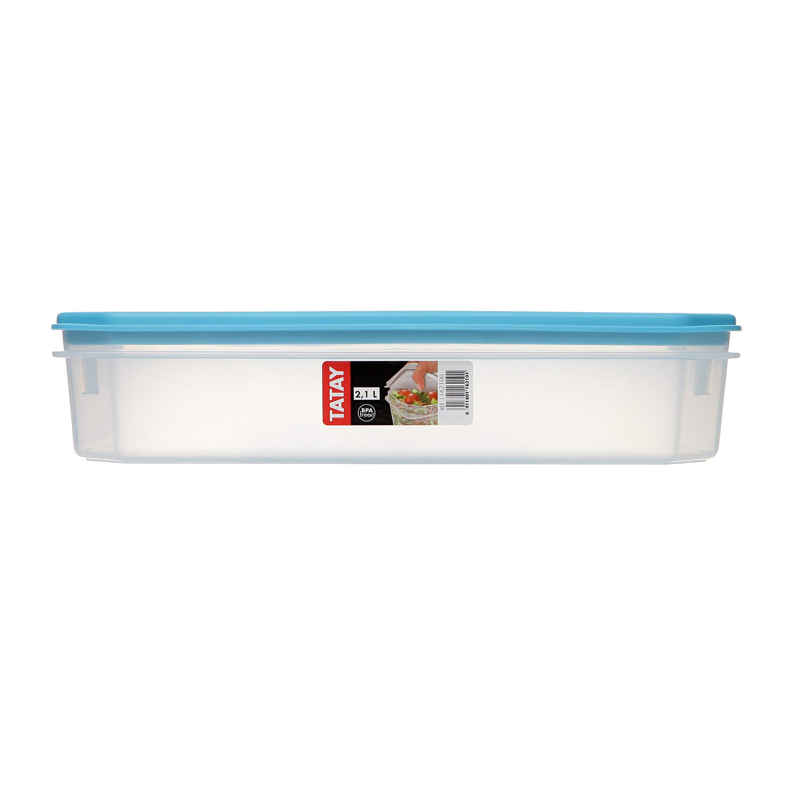 TATAY Top Flex 2.1L Food Container - Airtight Seal | Microwave & Freezer Safe | BPA Free 2
