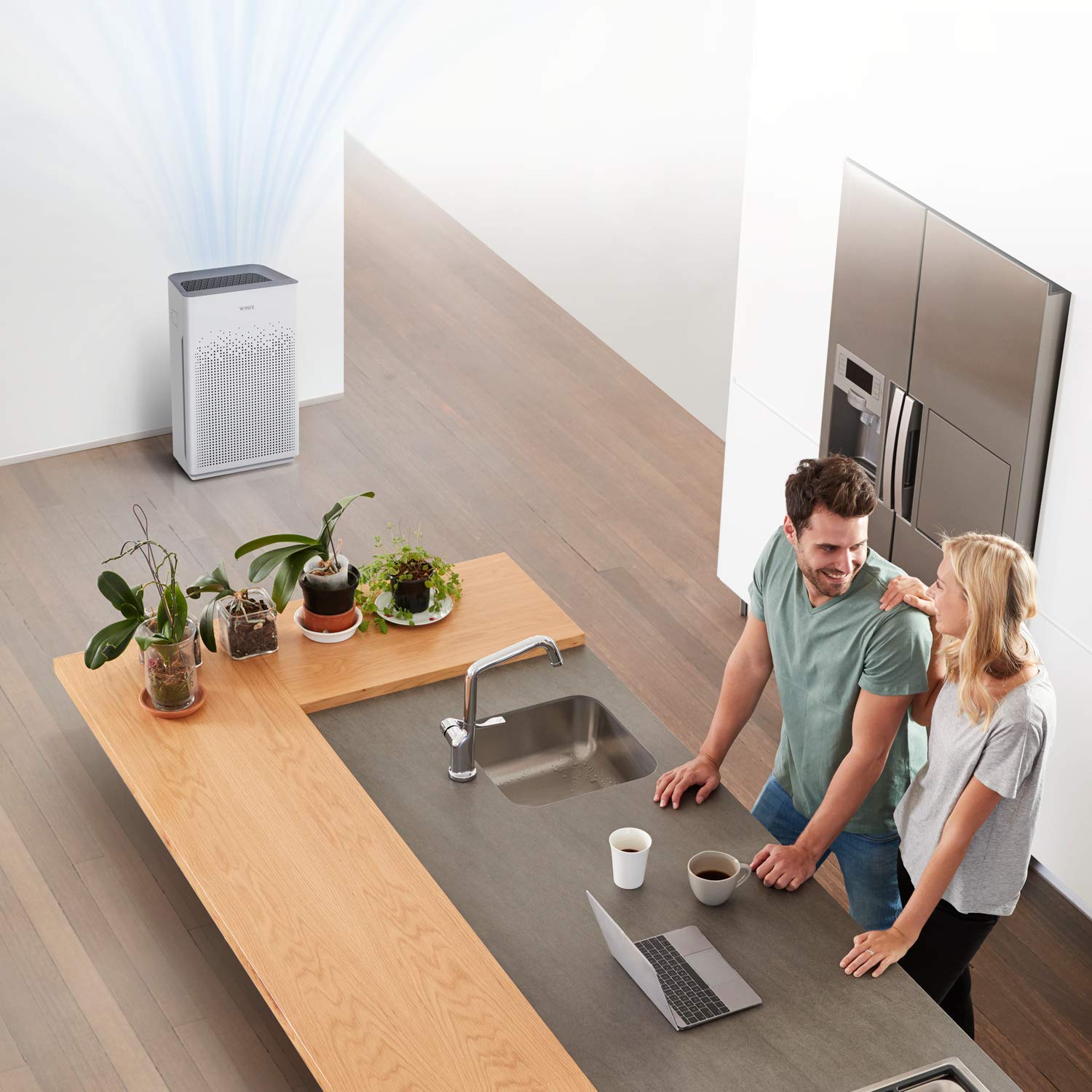 Winix ZERO-S Air Purifier - CADR 410m³/h | 100m² Coverage | HEPA H13 & PlasmaWave 6