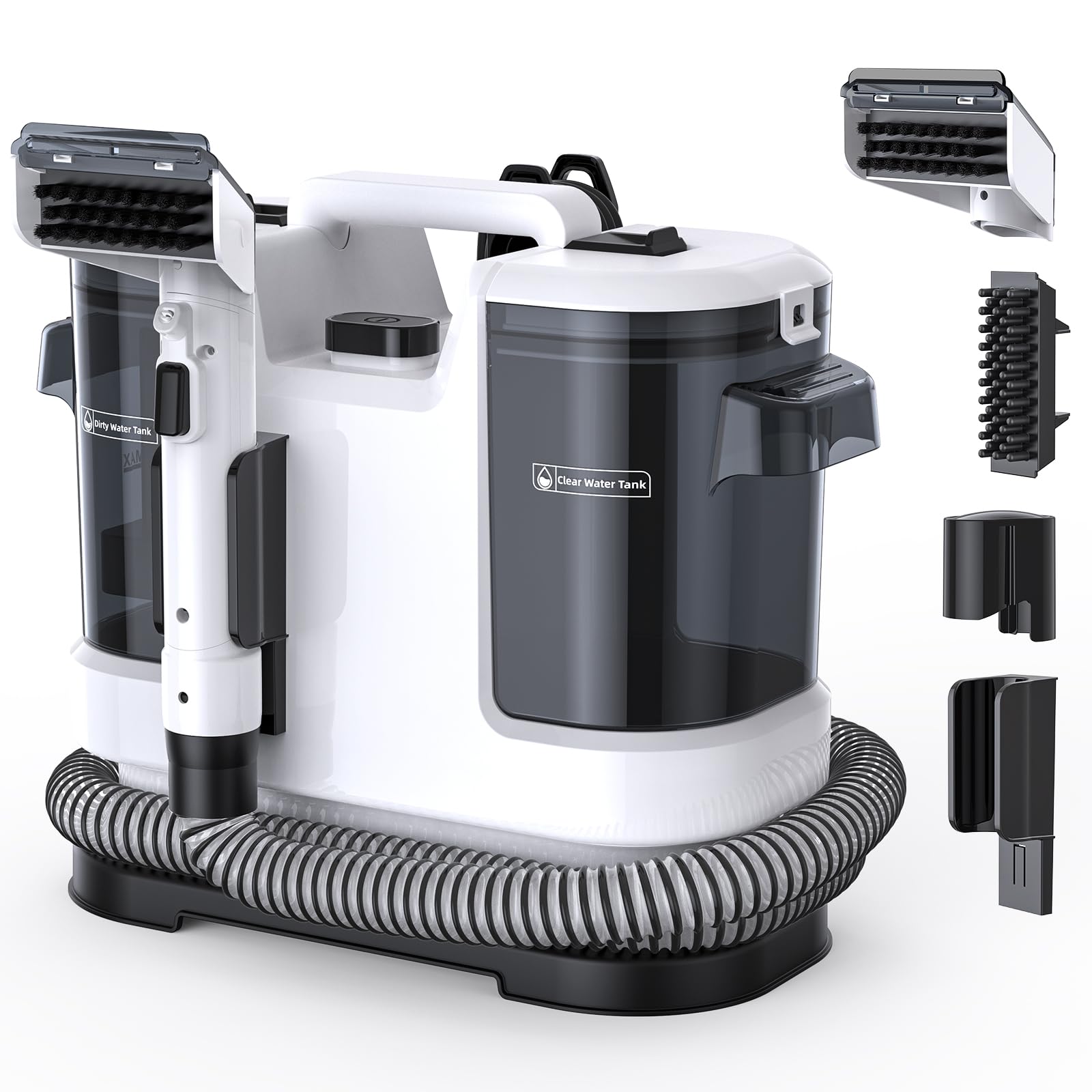 Lubluelu Portable Carpet Spot Upholstery Cleaner Machine - 3-in-1 System | 1.75L Clean Tank 1