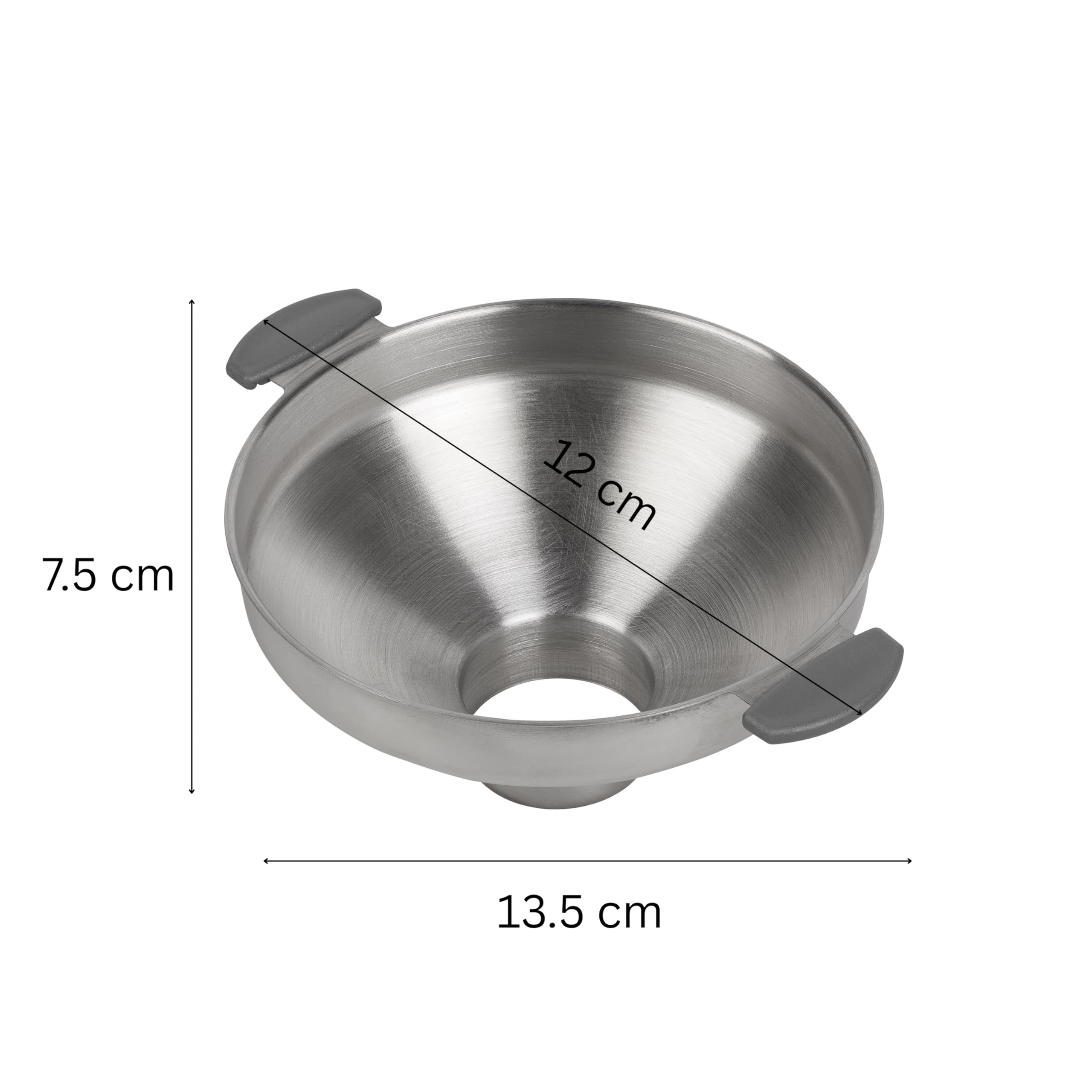 Tala Stainless Steel Jam Funnel - Extra Wide Neck for Easy Jar Filling | Dishwasher Safe 2