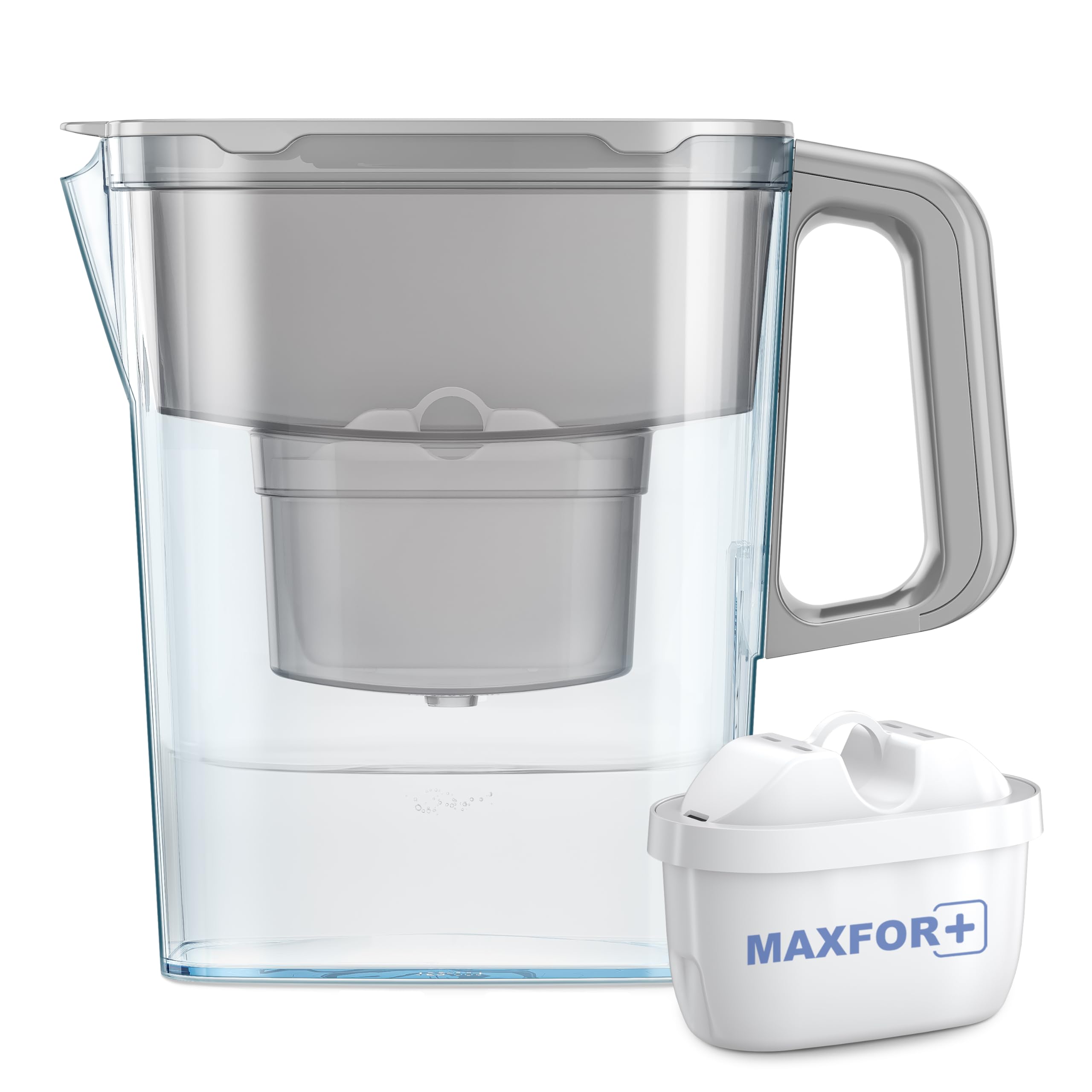 AQUAPHOR Compact Water Filter Jug - 2.4L Capacity with 1 Maxfor+ Filter | Fridge Door Fit 2