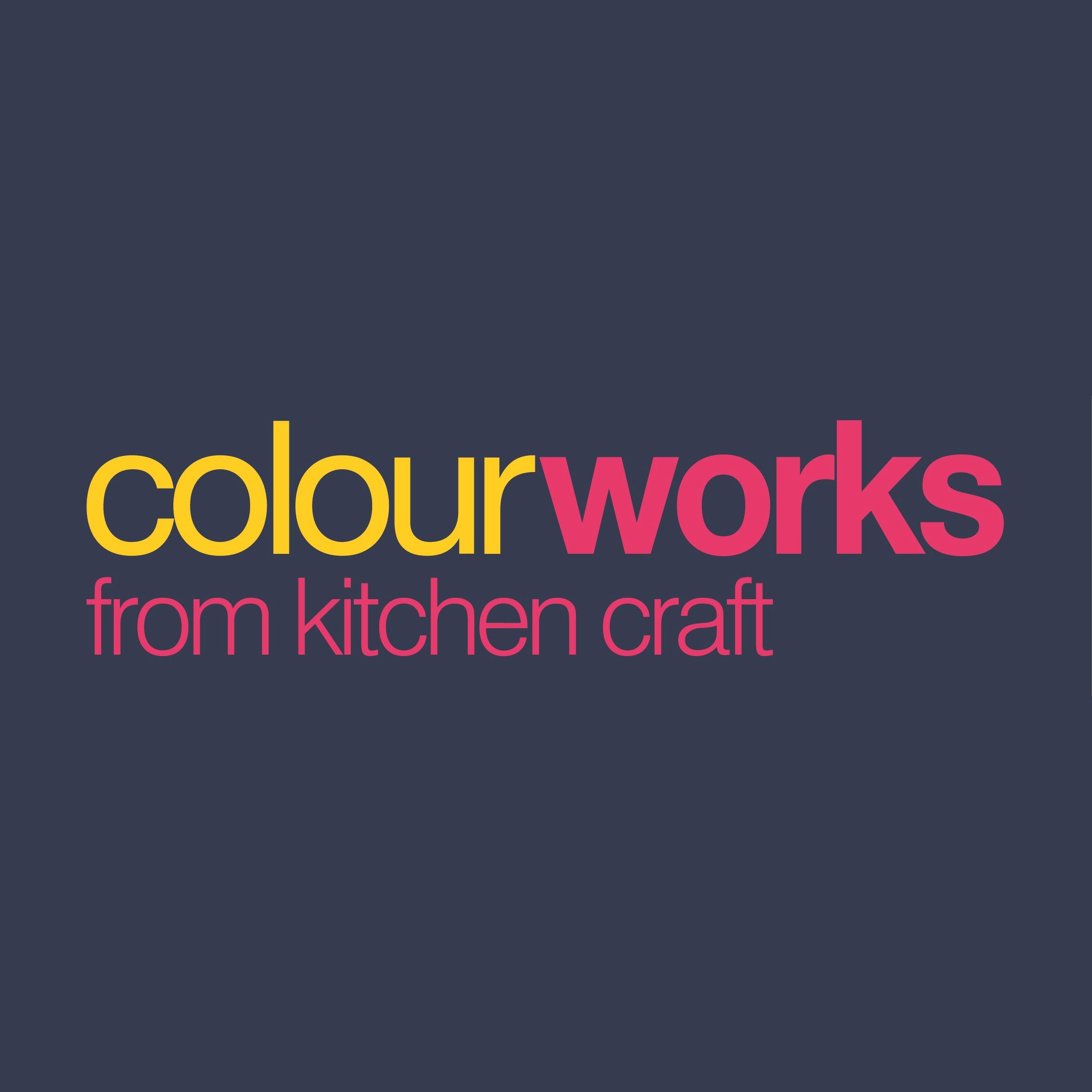 Colourworks KitchenCraft Set of 5 Plastic Star Shaped Cookie Cutters | Includes Storage Case 5