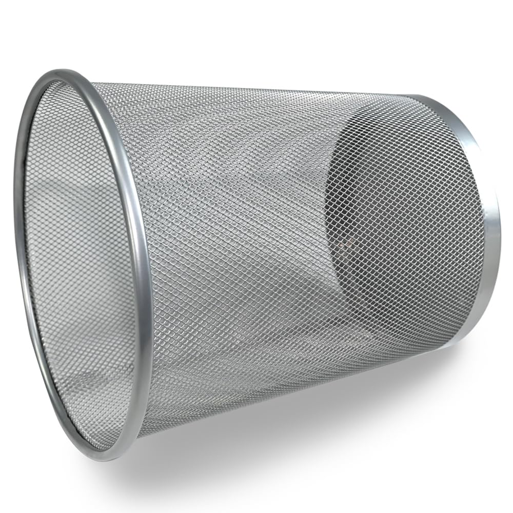 RAM ONLINE Mesh Bin - 20L Capacity | Stainless Steel | Silver Finish 2