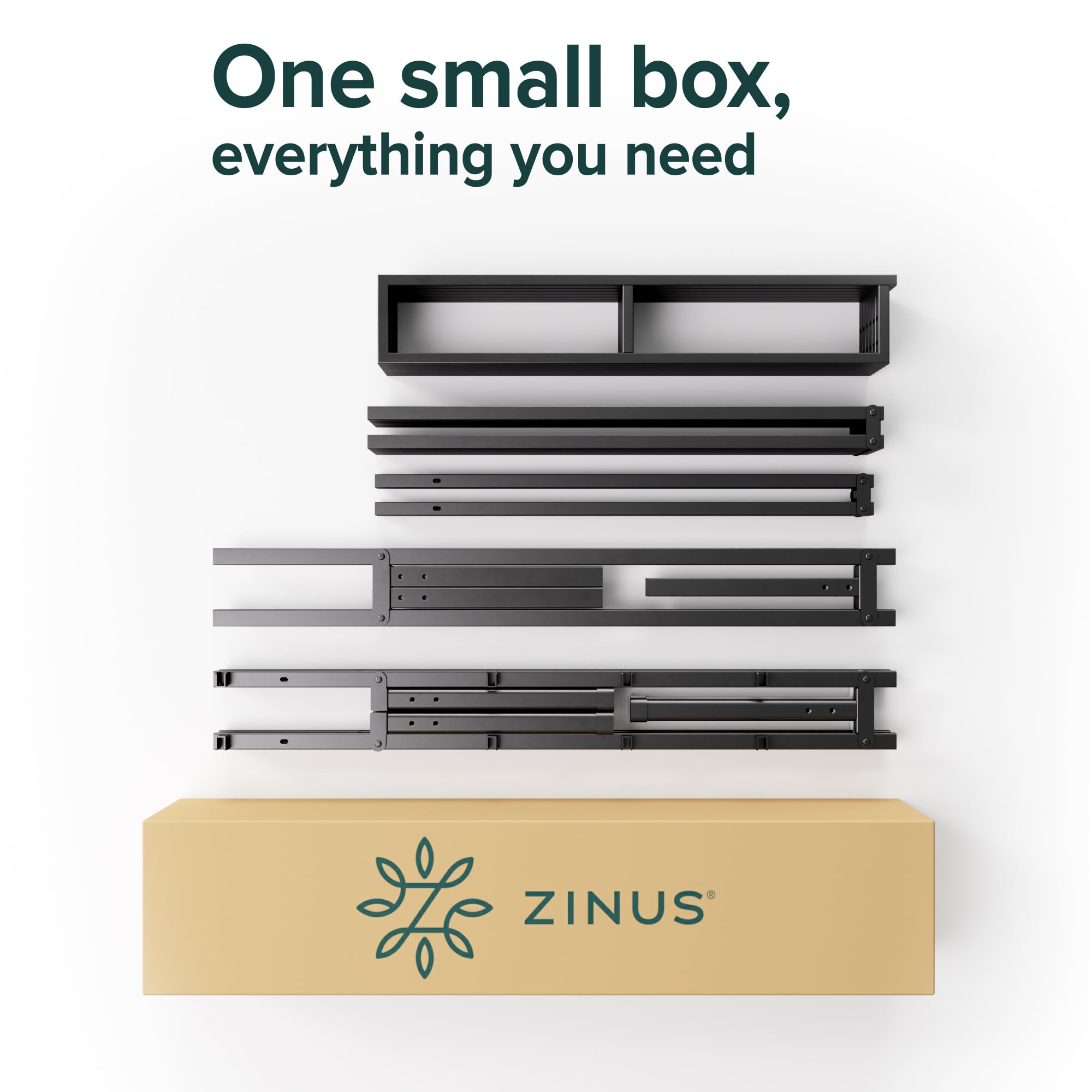 Zinus Justin Single Bed Frame - 14.2'' Height | Alloy Steel | Supports up to 340 kg 9