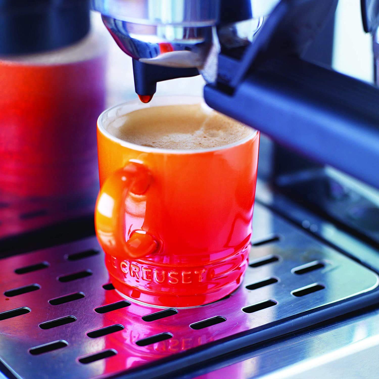 LE CREUSET Stoneware Espresso Mug - 100 ml Volcanic | Chip-Resistant Enamel 7