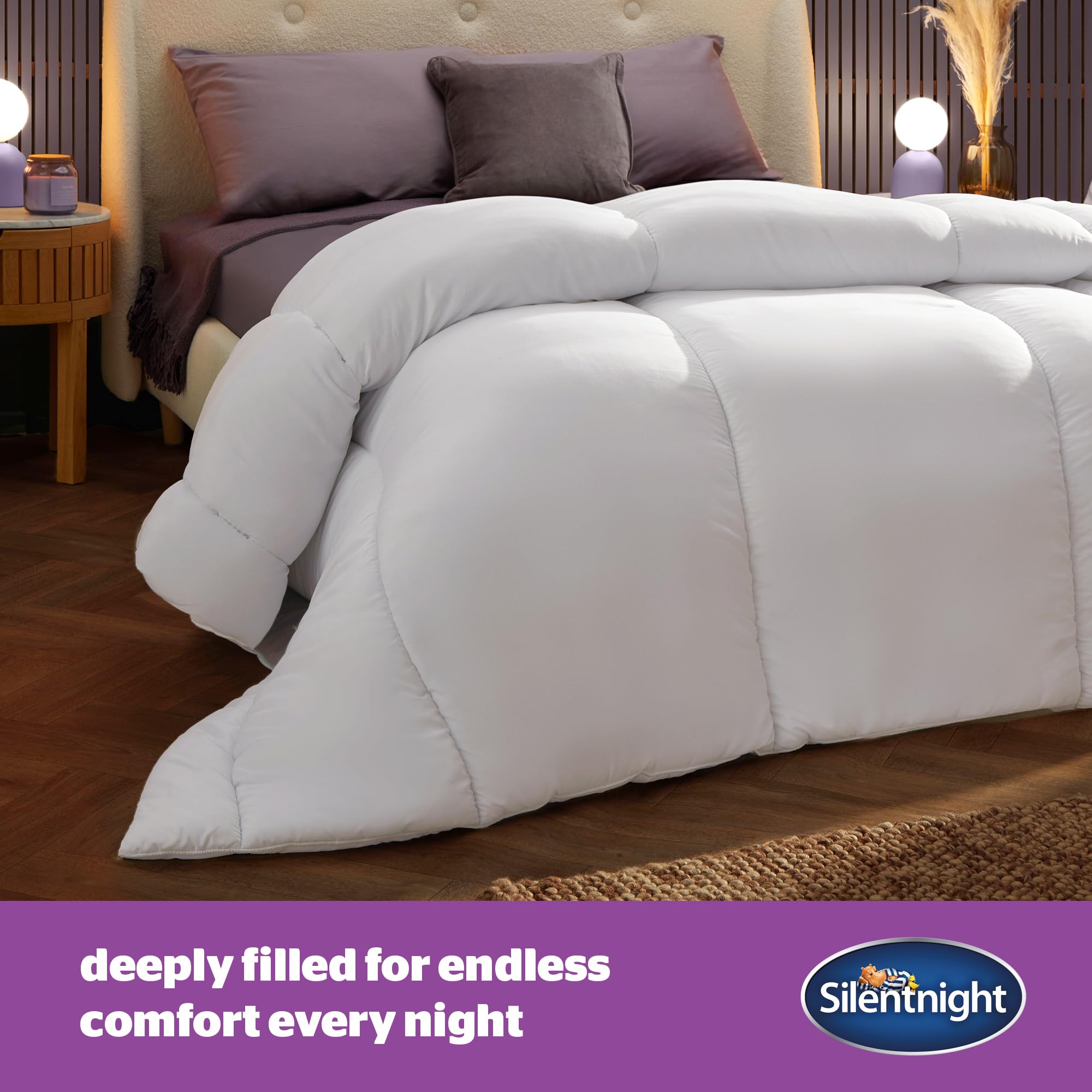 Silentnight Deep Sleep Duvet - 13.5 Tog Winter Warmth | King Size | Microfibre