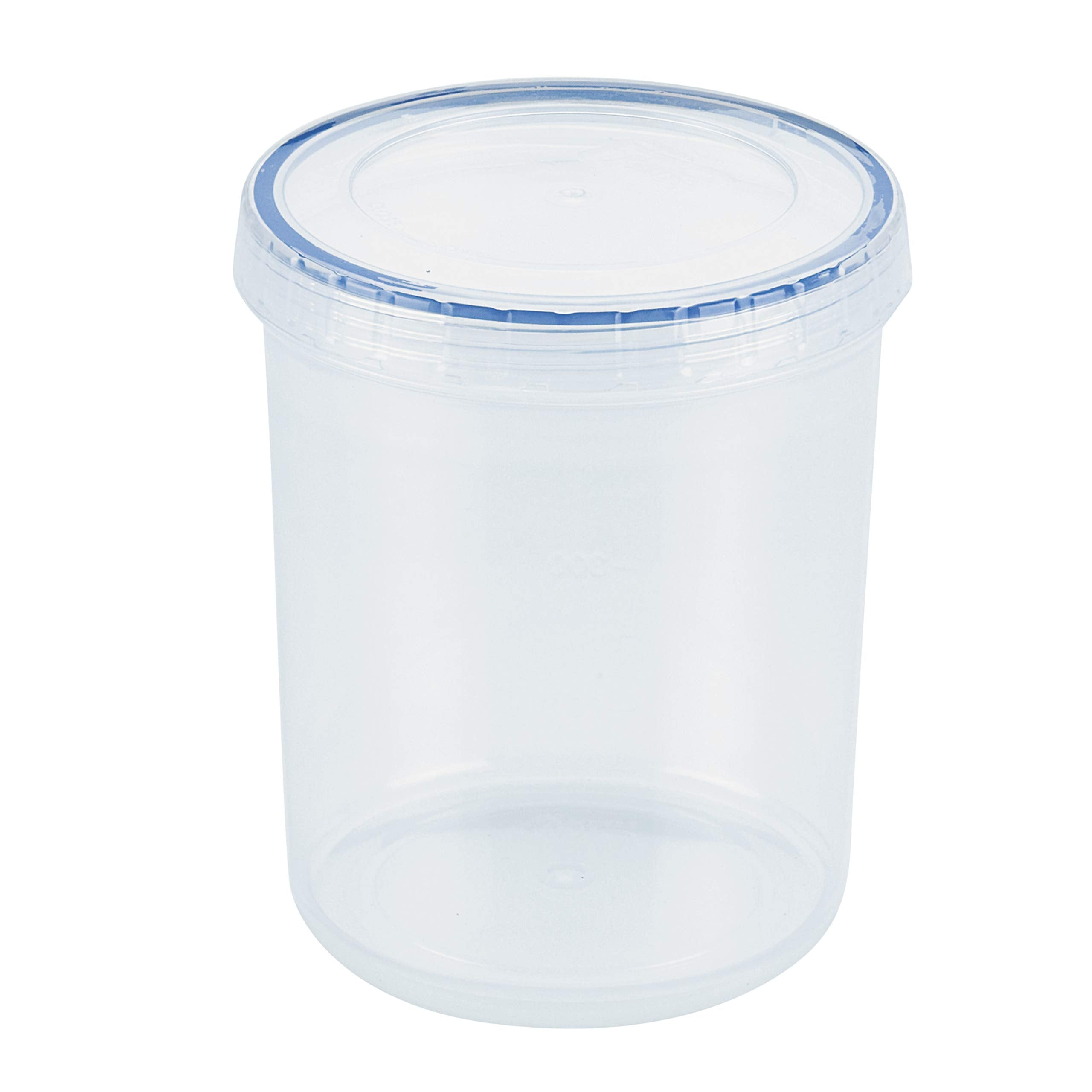 LocknLock Round 900ml Food Storage Container - Airtight, Leakproof, Microwave & Dishwasher Safe 1