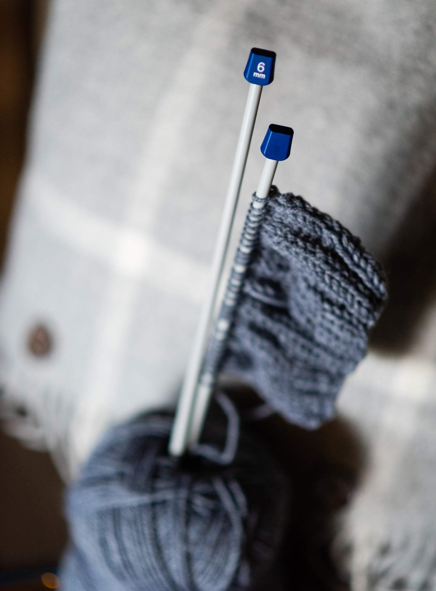 KORBOND DK Grey Yarn - 100g Acrylic Wool | Double Knit | 290m Length