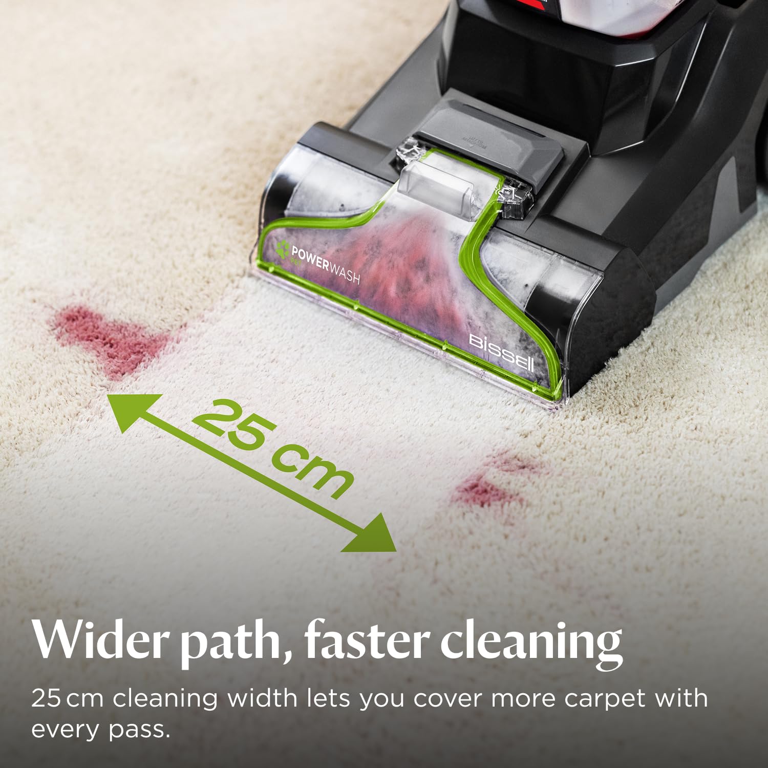 BISSELL PowerWash Pet Carpet Cleaner - 600W Suction | Lightweight Under 8kg | Two-Tank System 5