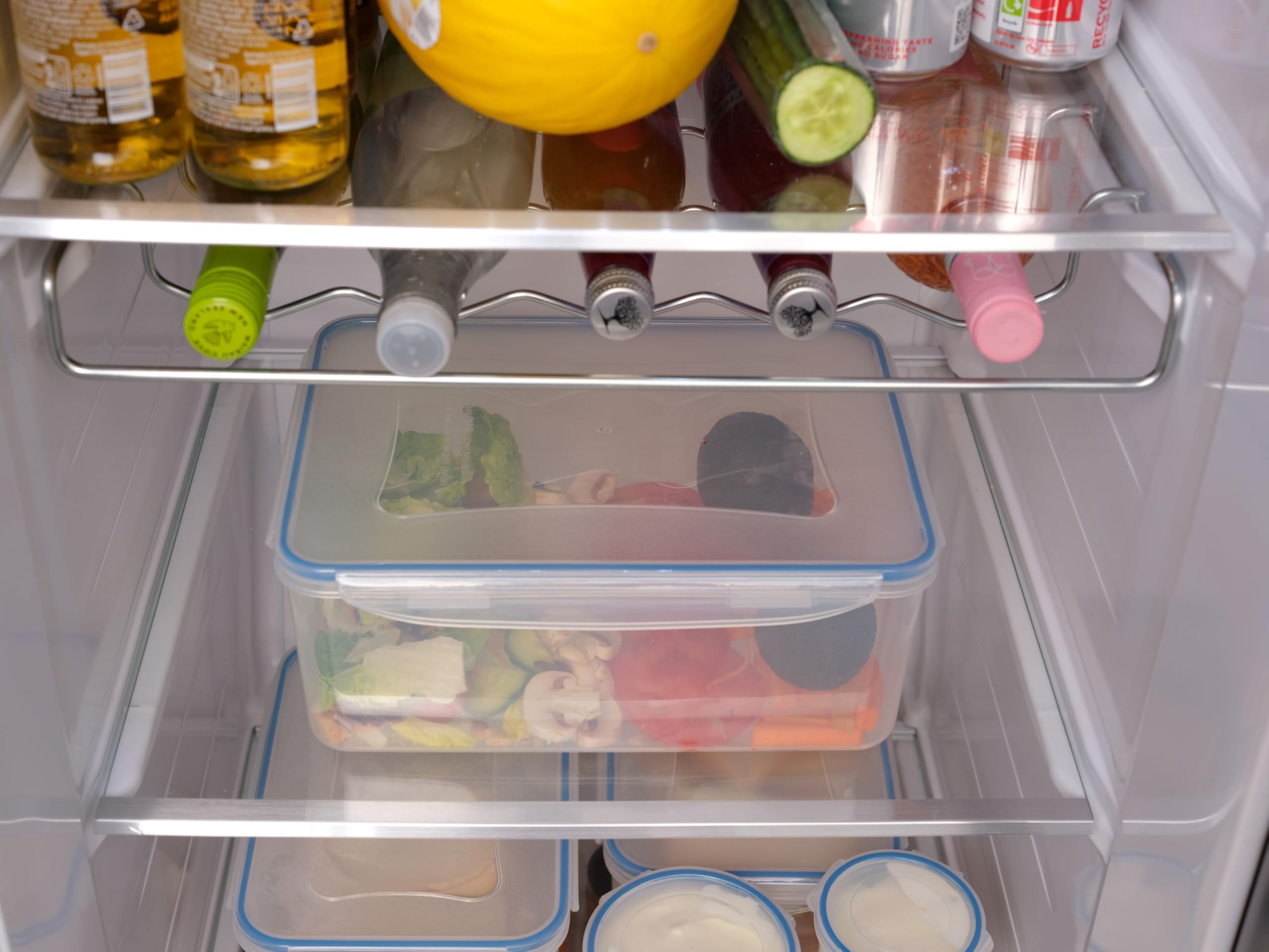 Addis Clip Tight Food Storage Container - 5.3 Litre Large Rectangle | Airtight & Stackable 7