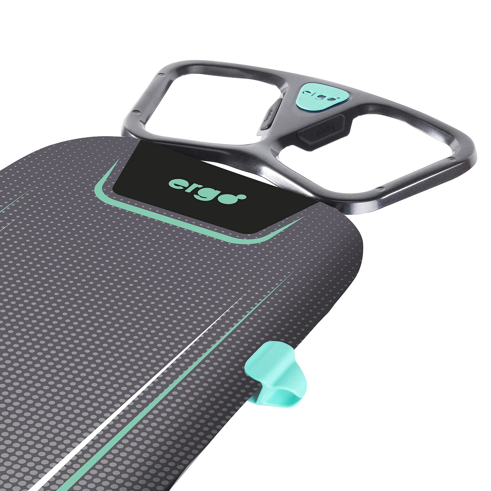 Minky Ergo Prozone Ironing Board - 122 x 38cm Size | Ergo Rest | Flex Guide 5