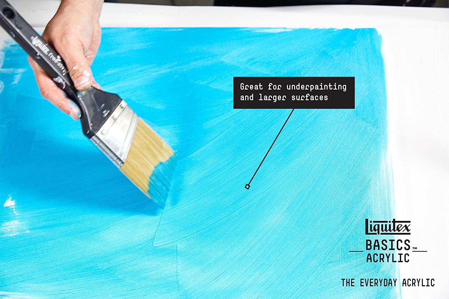 Liquitex Basics Acrylic Paint - Turquoise Blue | Artist Quality Pigment | 118 ml Tube 5