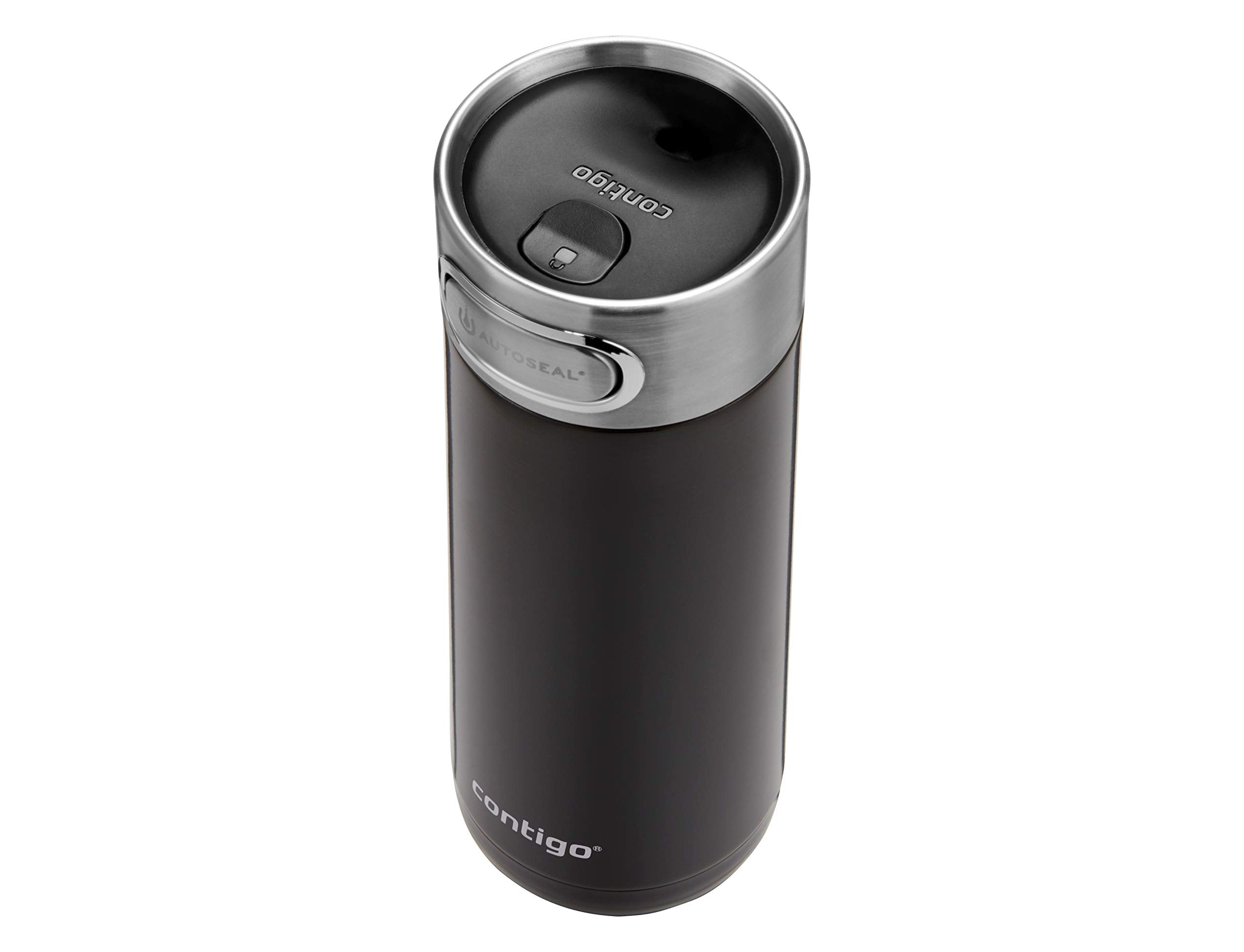 Contigo Luxe Autoseal Travel Mug - 470ml Stainless Steel Thermal, Leakproof, Licorice 5