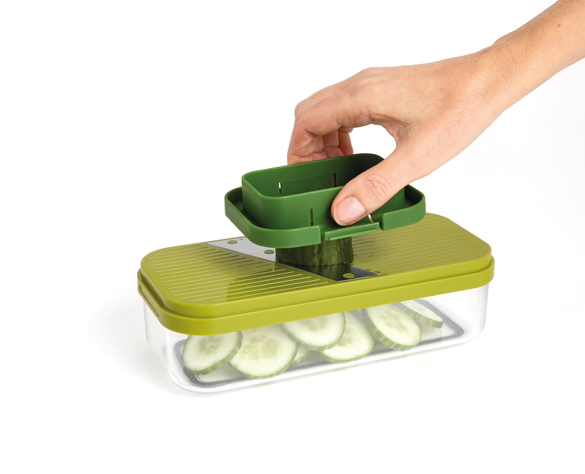 Joseph Joseph Multi-Prep Compact 4-in-1 Multifunctional Set | Chopper, Grater, Slicer, Julienne Cutter 7