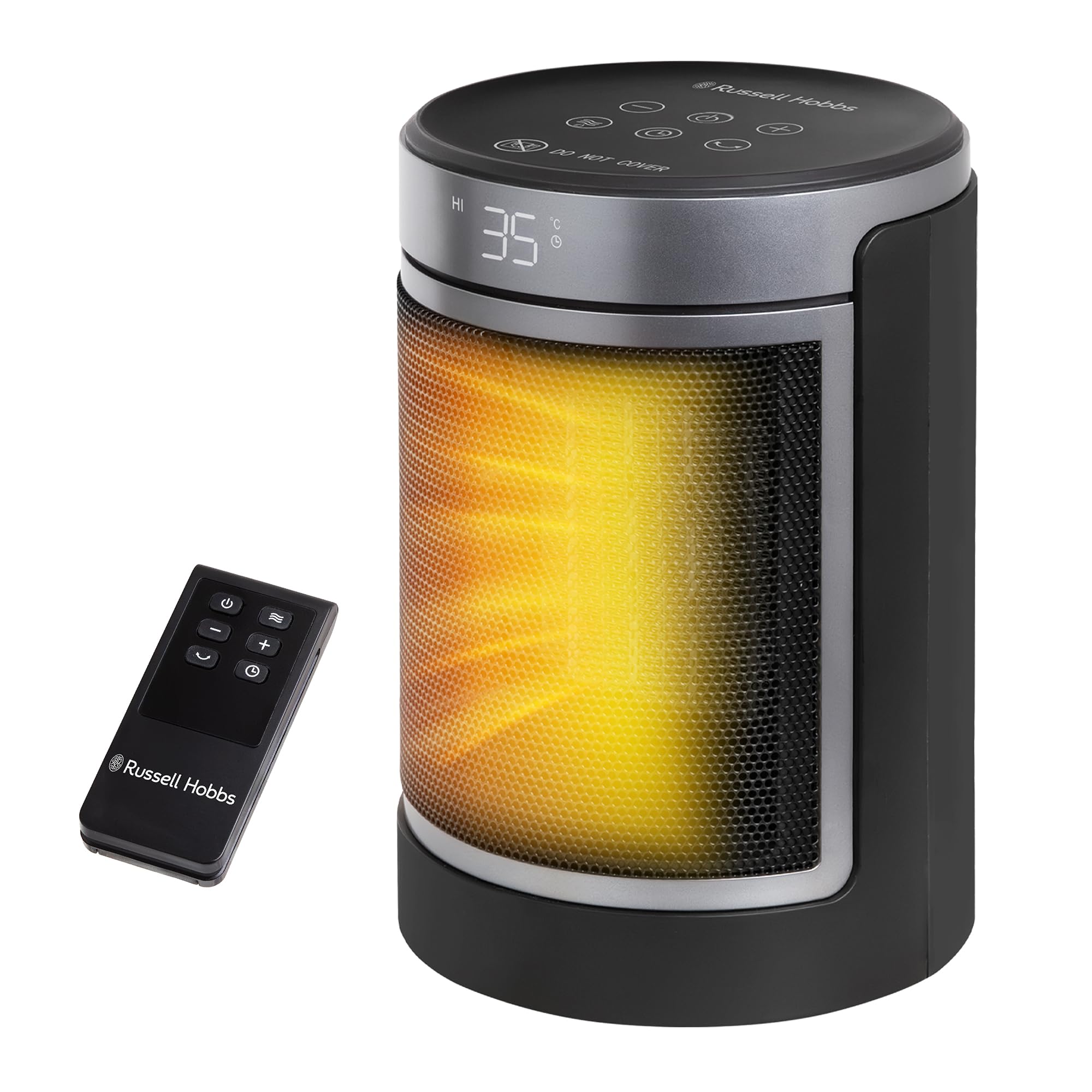 Russell Hobbs RHCH2002S Electric Space Heater - 1500W, Oscillating, Remote Control | Heats up to 15m² 1