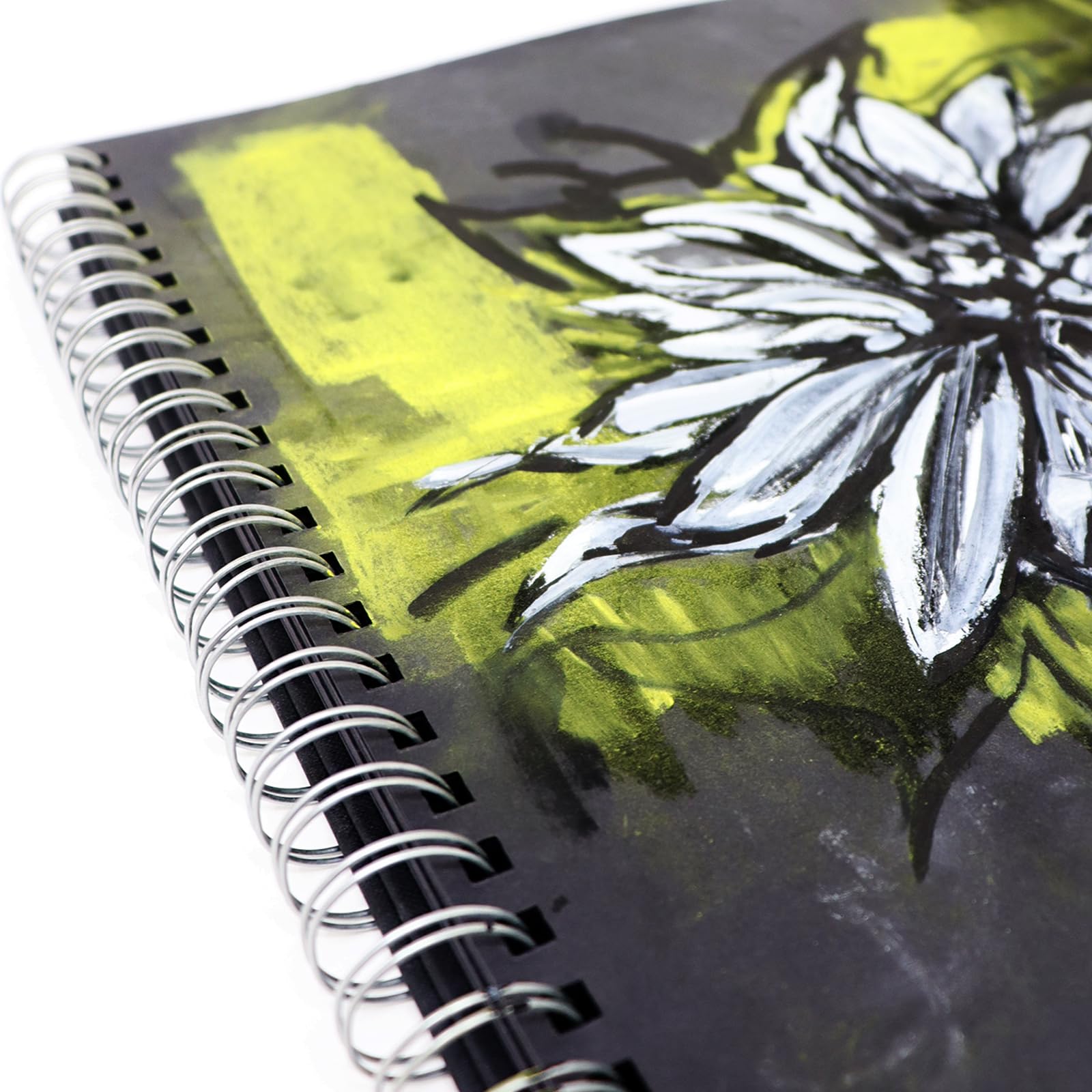 Artway Studio Spiral Bound A3 Black Card Sketchbook - 60 Sides Portrait 3