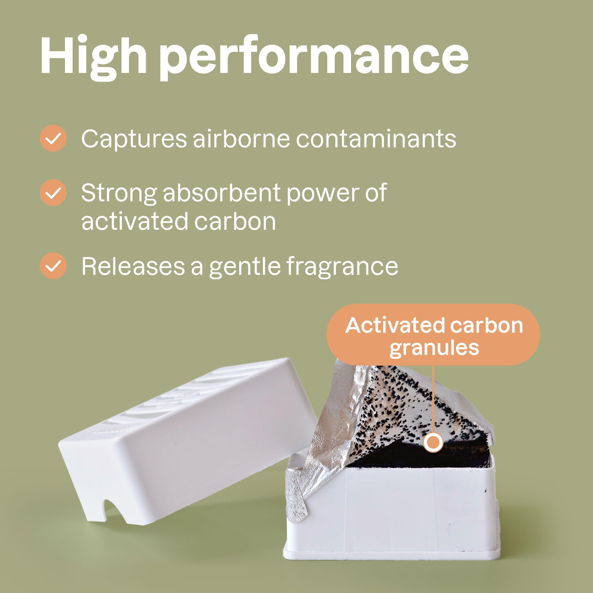 ATTITUDE Air Purifier with Activated Carbon Filter - Lavender Scent | 8 Ounce 3