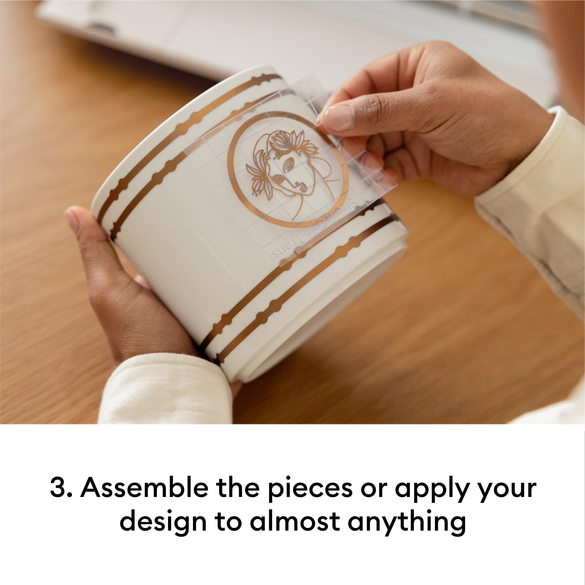 Cricut Explore 4 Essentials Bundle - Cuts 100+ Materials | Print Then Cut | Light Beige 5