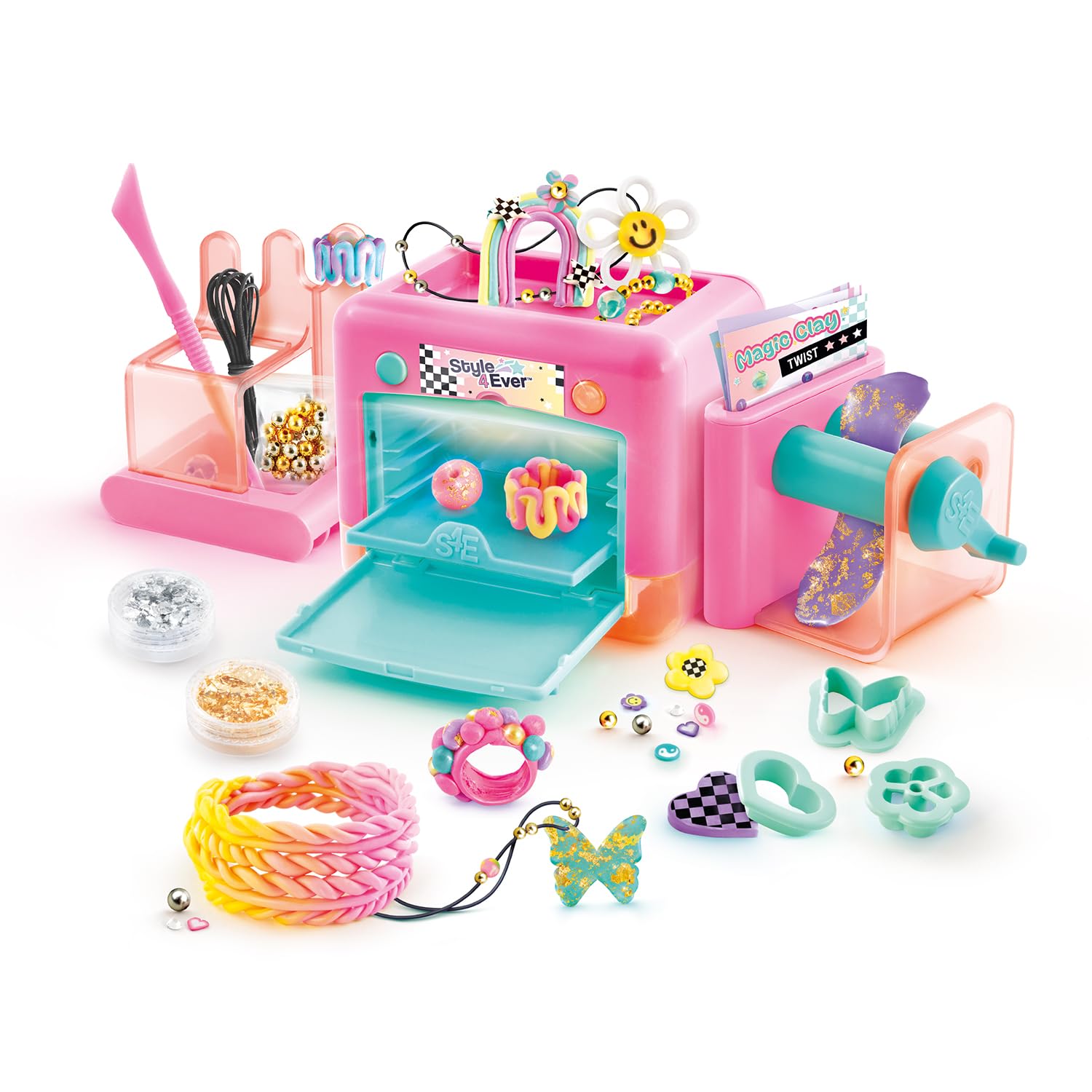 Canal Toys Style 4 Ever Magic Clay Jewellery Factory - Create 20 Pieces | 3-in-1 Machine 3