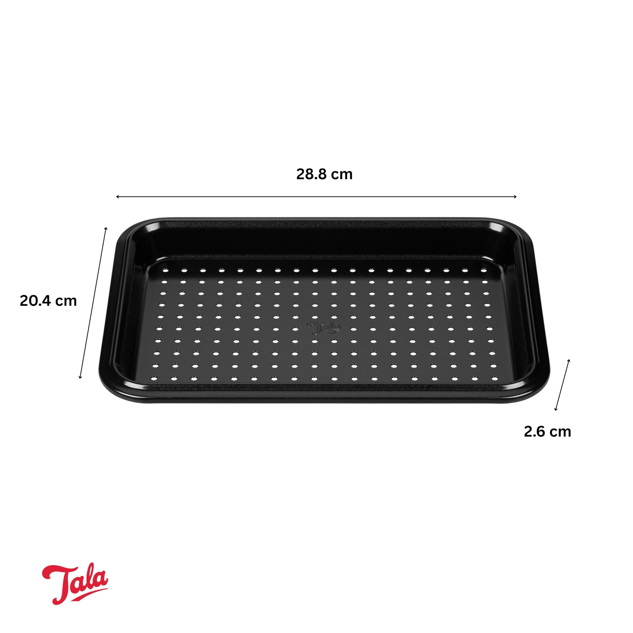 Tala Performance Crisper Baking Tray - Perforated Non-Stick for Even Cooking | 27 x 39 x 2 cm 3