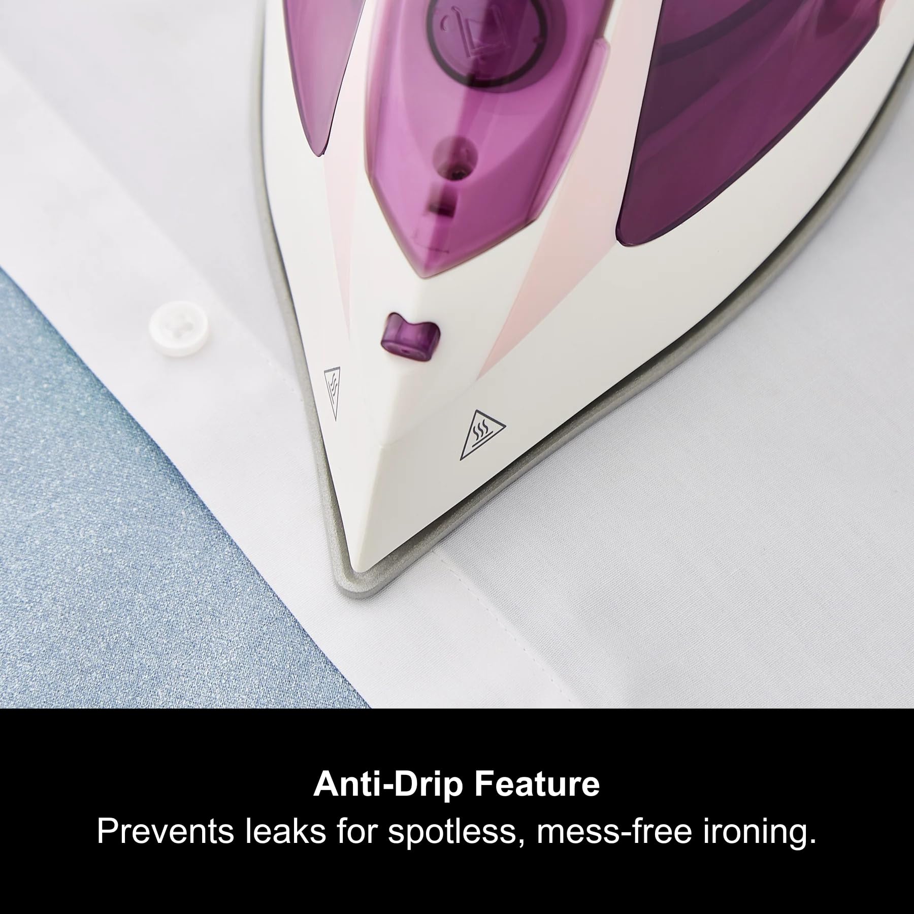Morphy Richards Steamflow Turbo Steam Iron - 35g/min Vertical Steam | Ceramic Soleplate | 320ml Tank 5