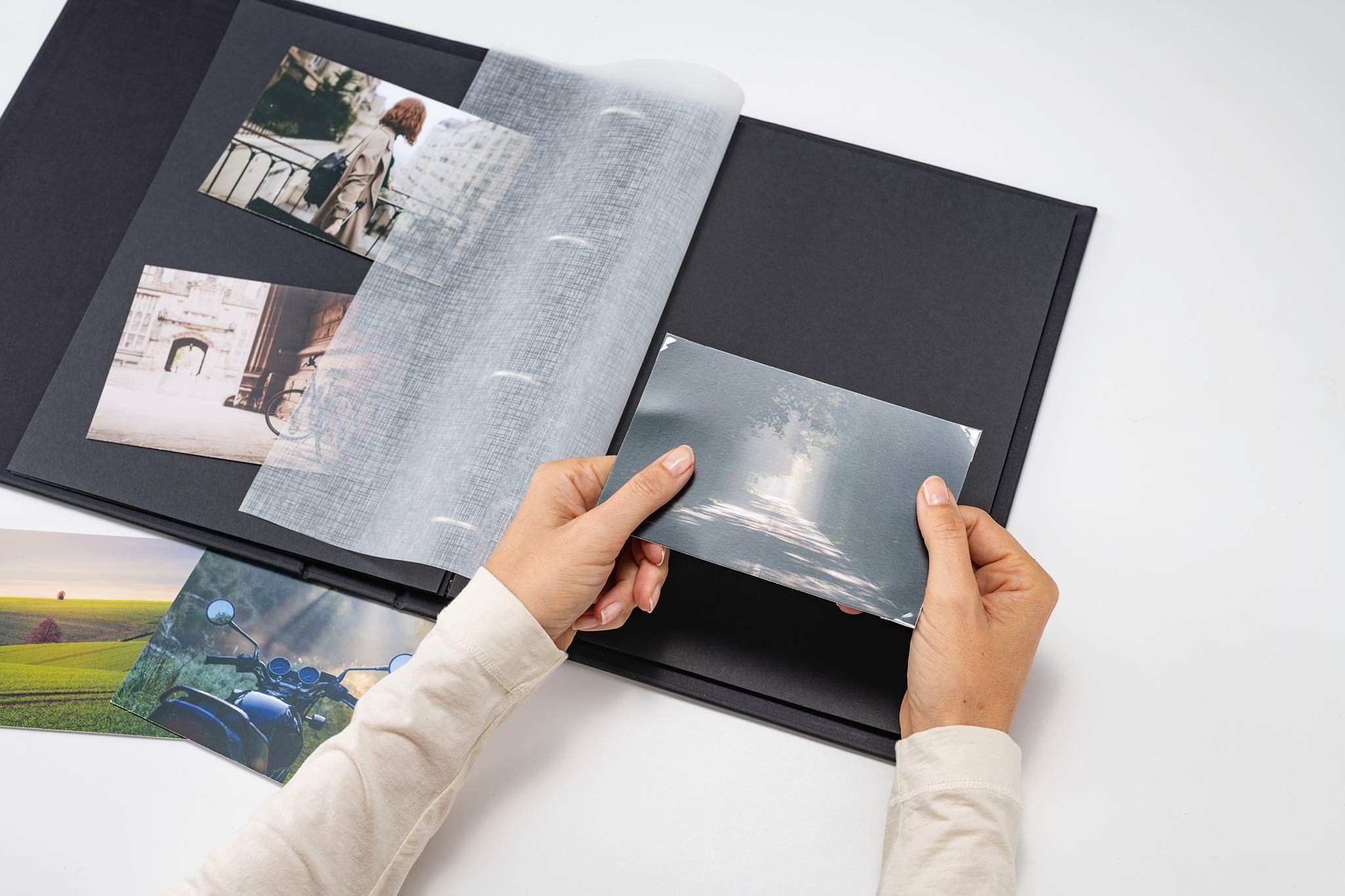 HERMA Photo Mounting Corners - Self-Adhesive, Removable | 500 Pack, Clear/White 6