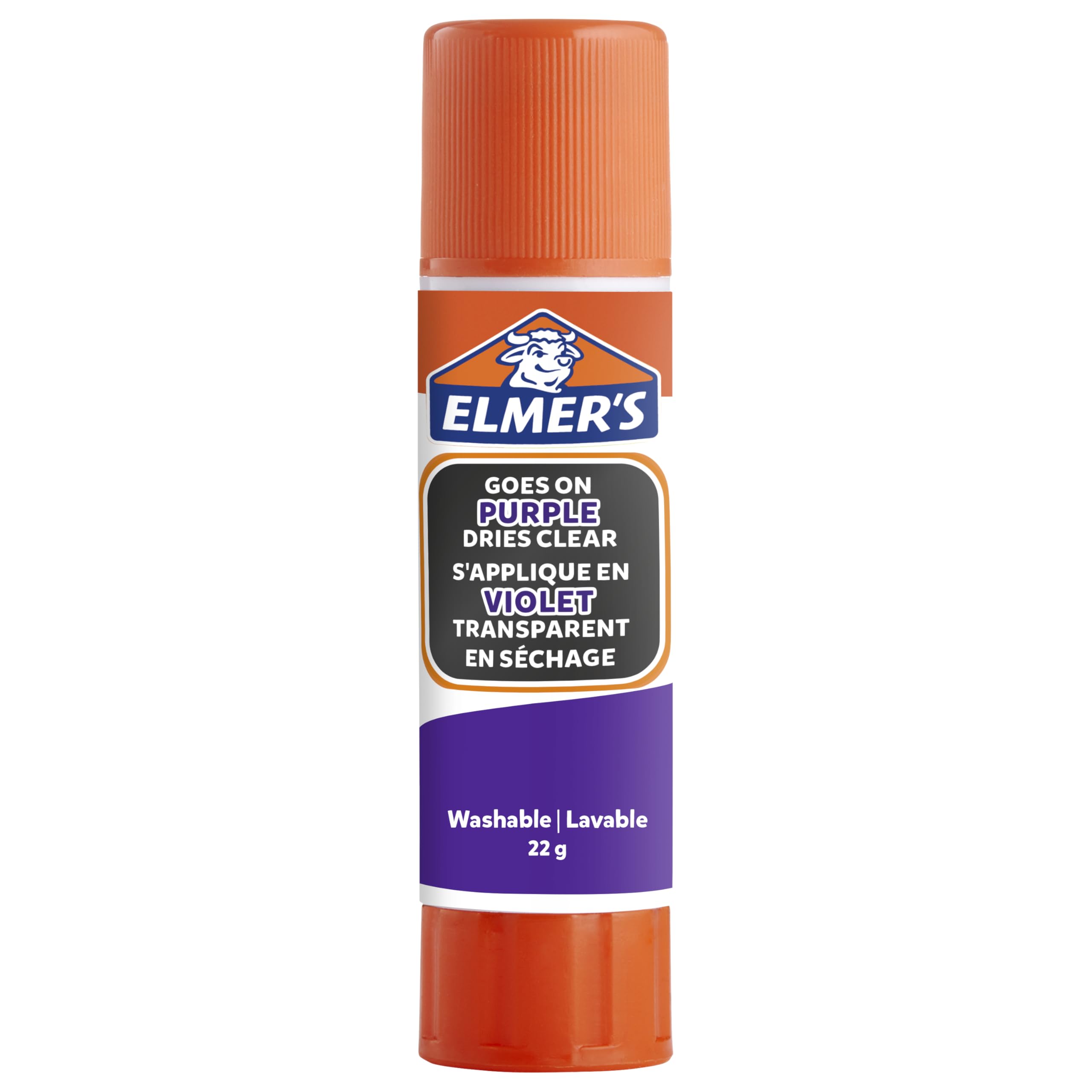 ELMER'S Disappearing Purple Glue Sticks - 22g, 10 Count | Dries Clear | Washable 2