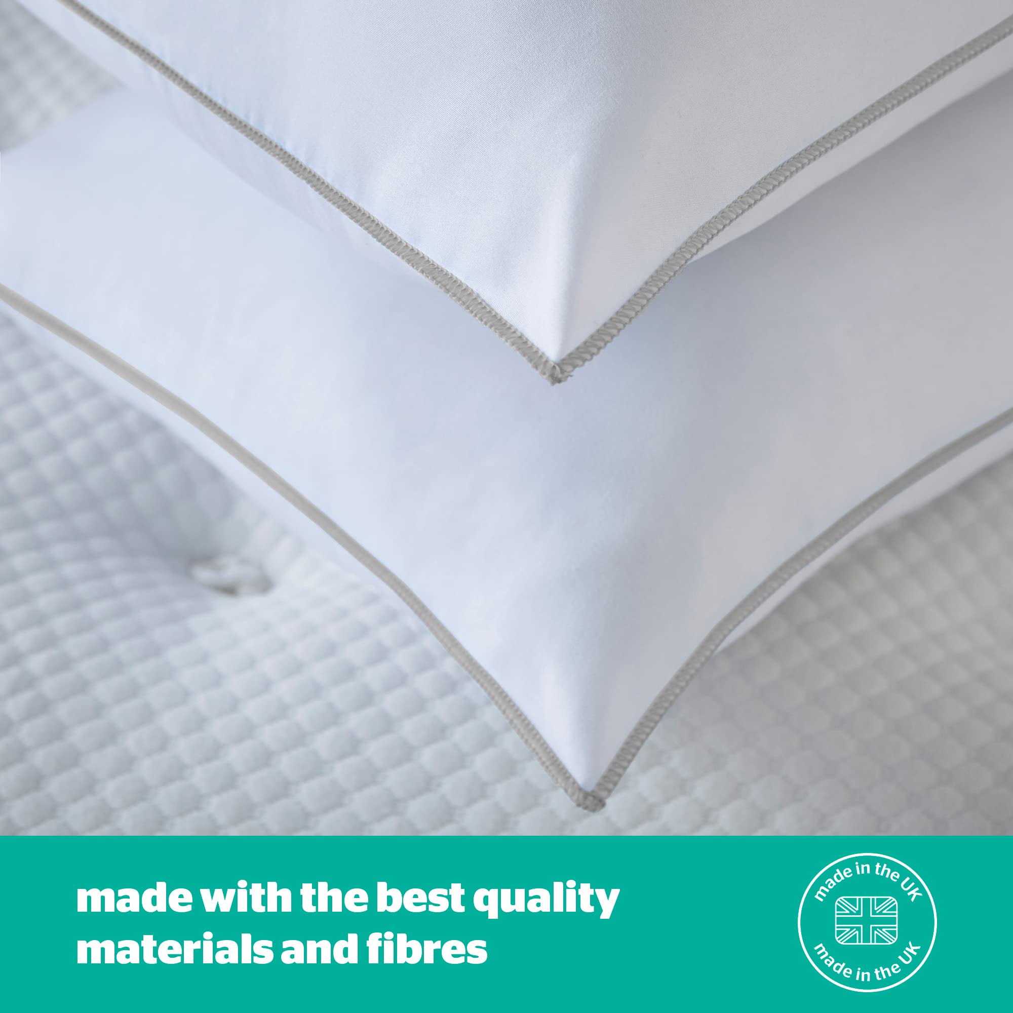 Silentnight Just Like Down Pillow - Soft/Medium Support | Hypoallergenic | Pack of 2 3