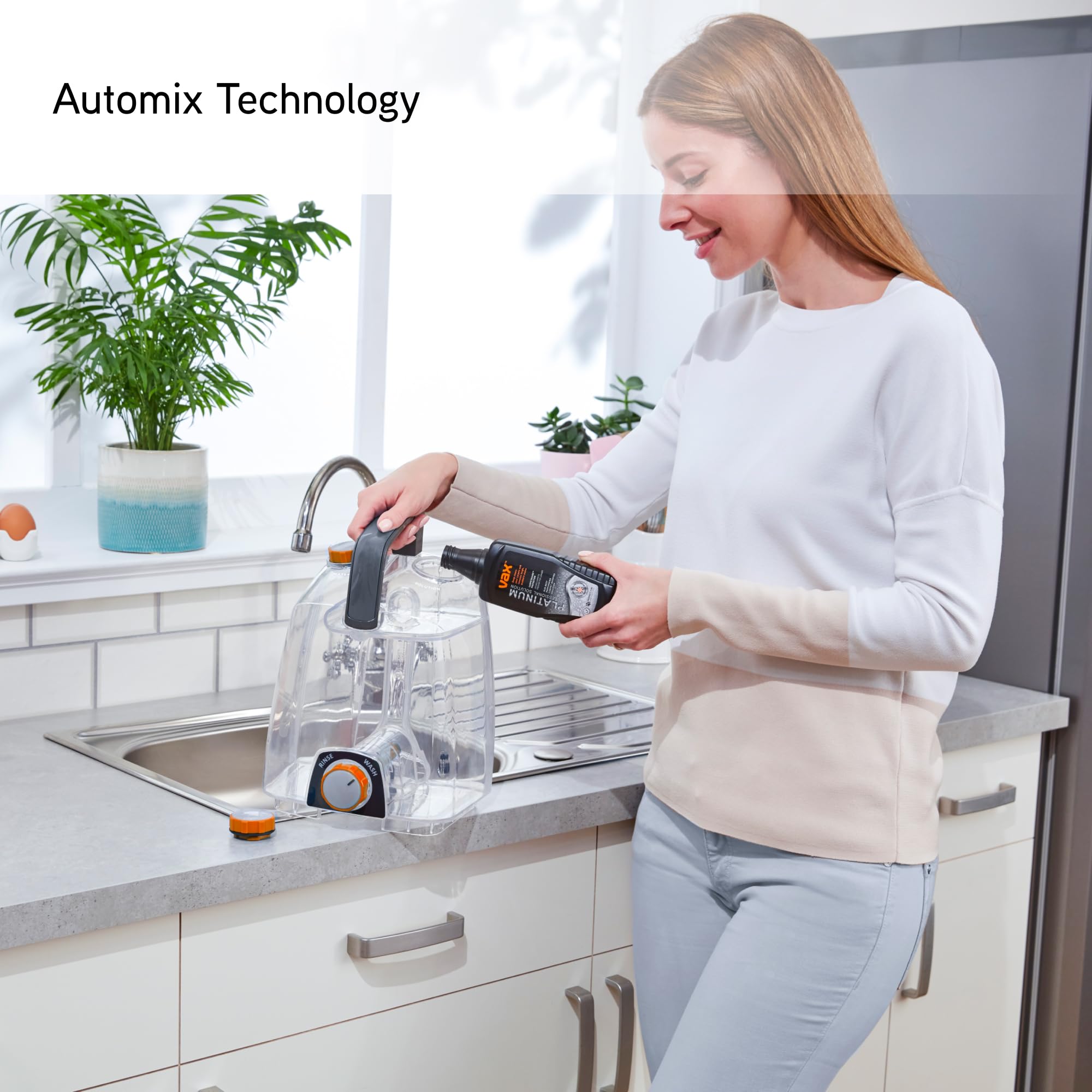 Vax Rapid Power Revive Carpet Cleaner Machine - 240W Power | 2.5L Capacity | Graphite 6