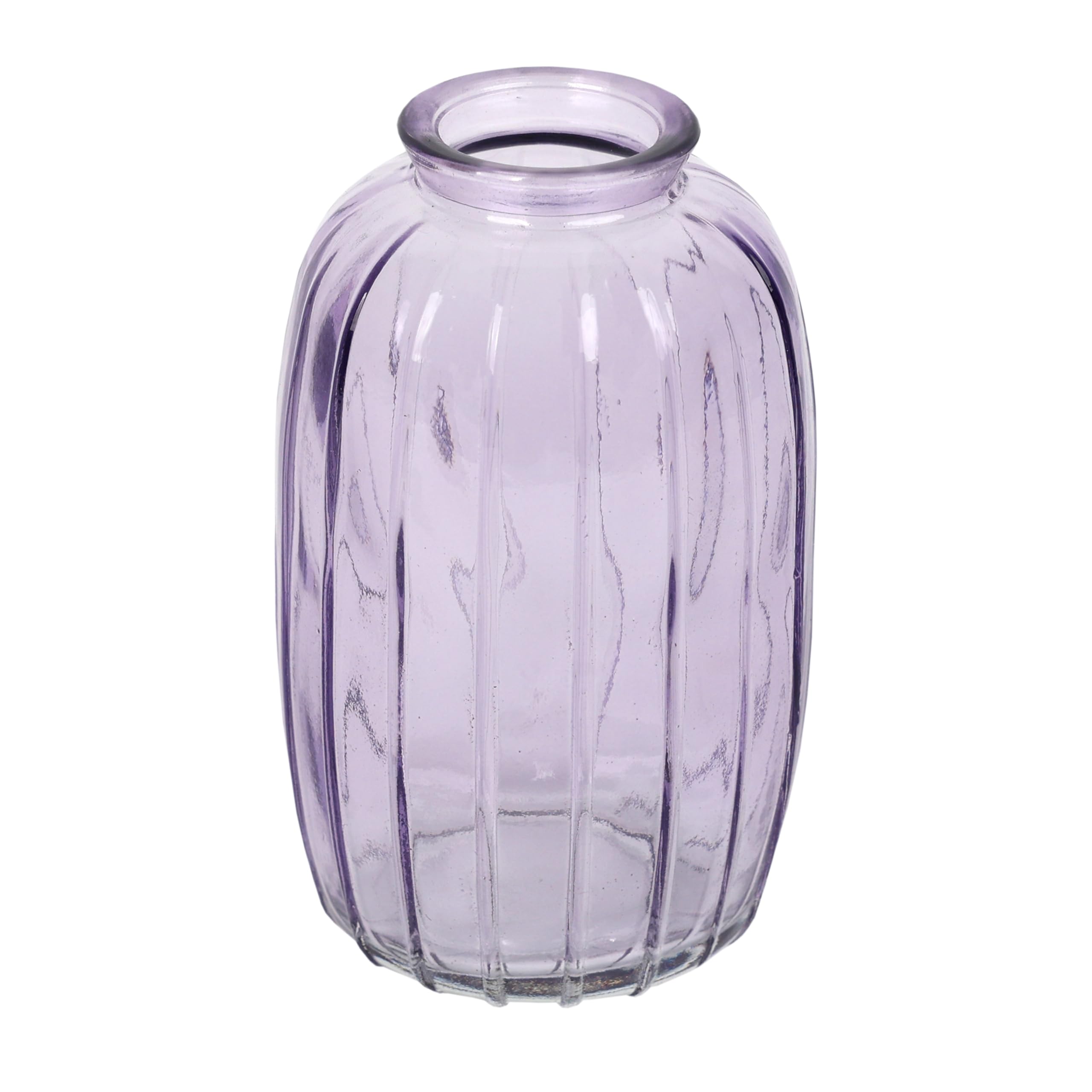 Talking Tables Lilac Glass Bud Vase - Single Stem Display | 11cm Height | Glassware 1
