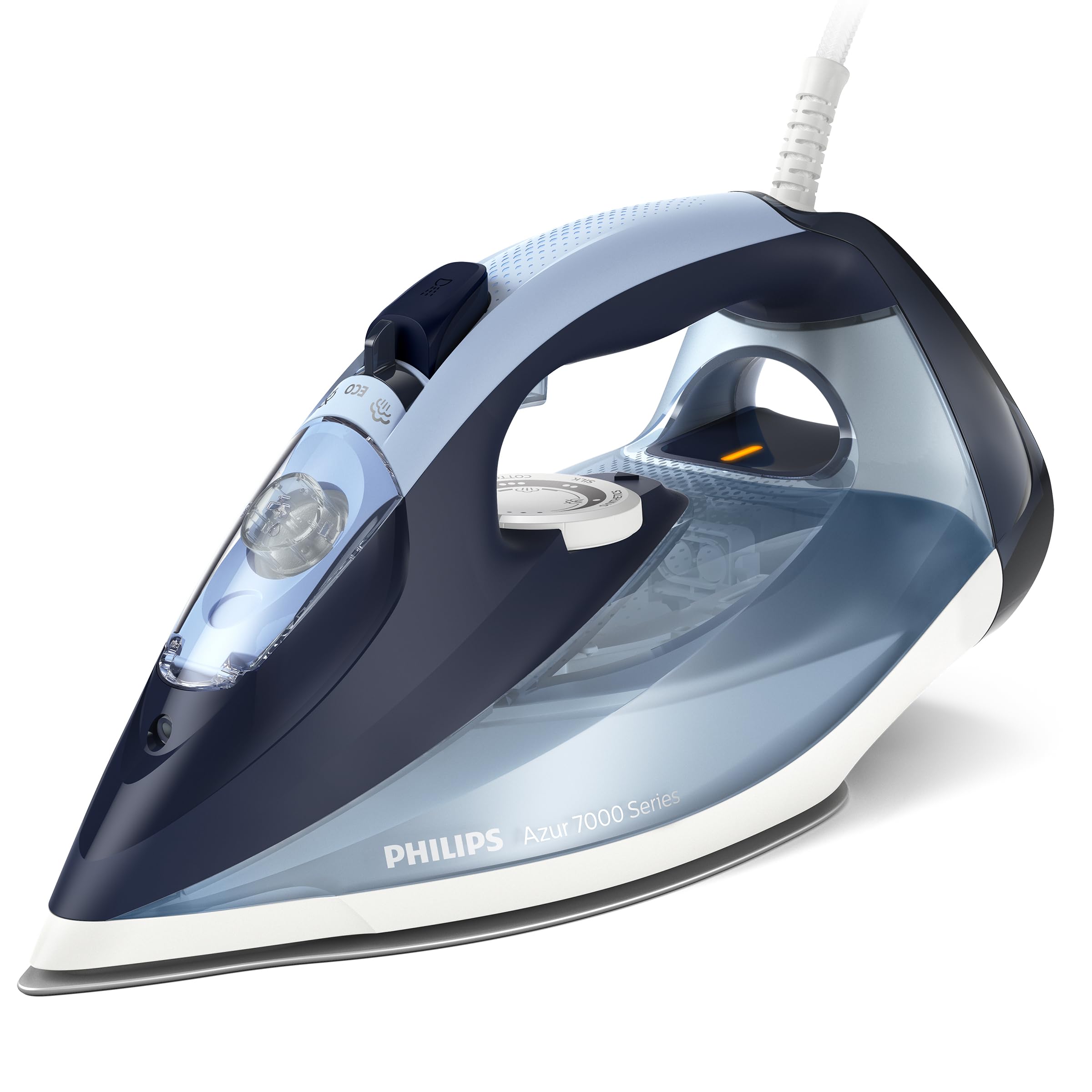 Philips Steam Iron Azur 7000 Series - 2800 W Power | 50 g/min Continuous Steam | 250 g Steam Boost 1