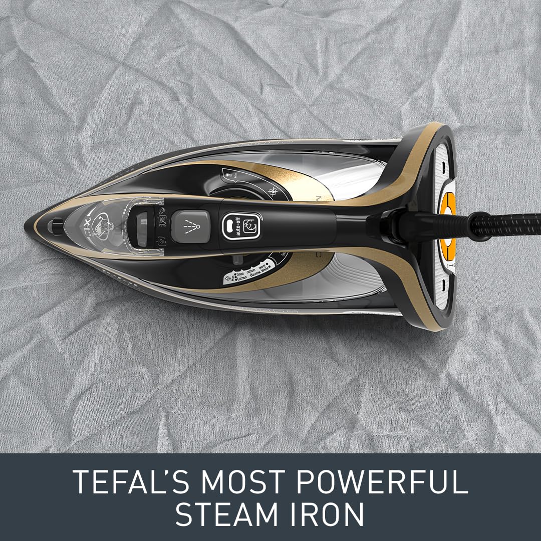 Tefal Ultimate Pure Steam Iron 3100W | 280 g Steam Boost | 60 g/min Continuous Steam 3