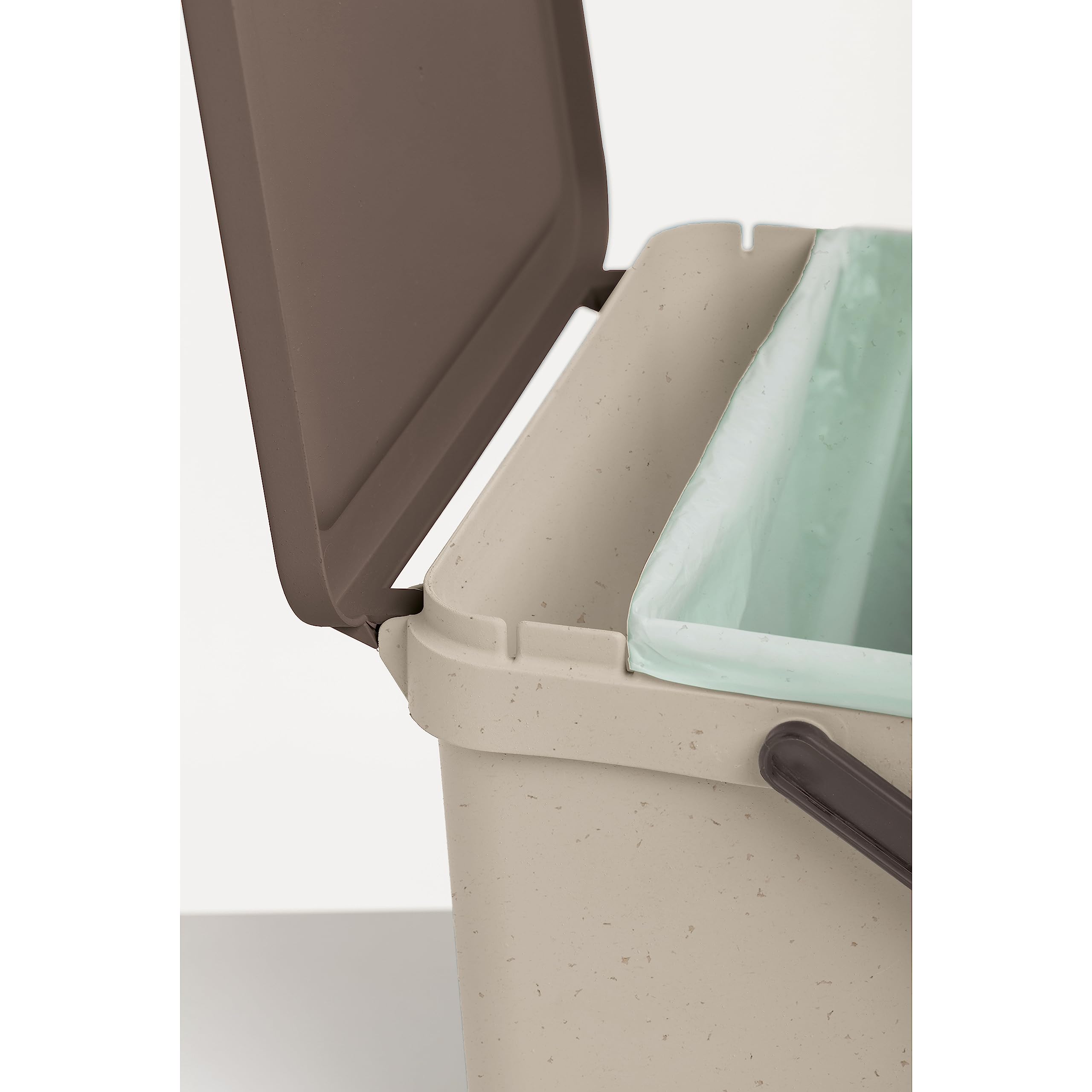 TATAY Kitchen Food Waste Compost Caddy Bin - 6L Capacity | Freestanding | Odour Control Lid 3