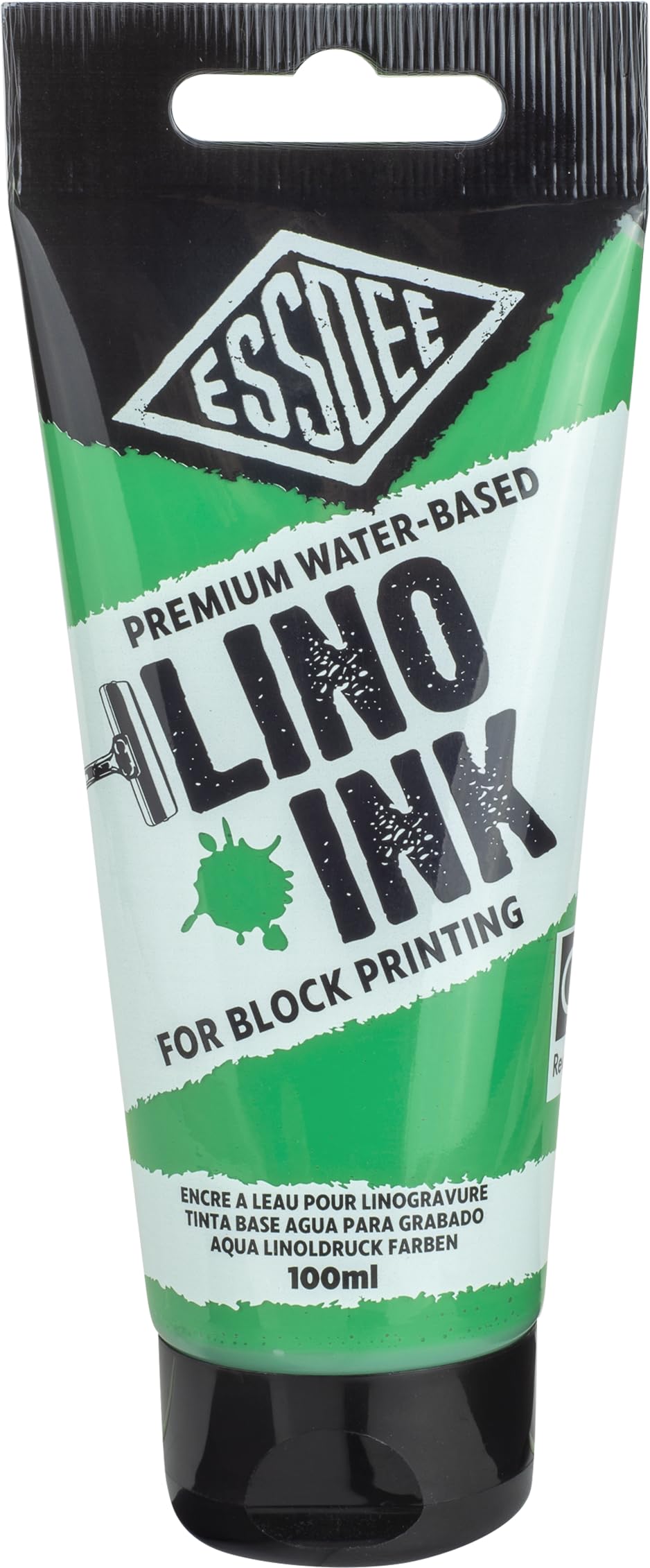 ESSDEE Block Printing Ink - Leaf Green | Water-Based | 100ml 1