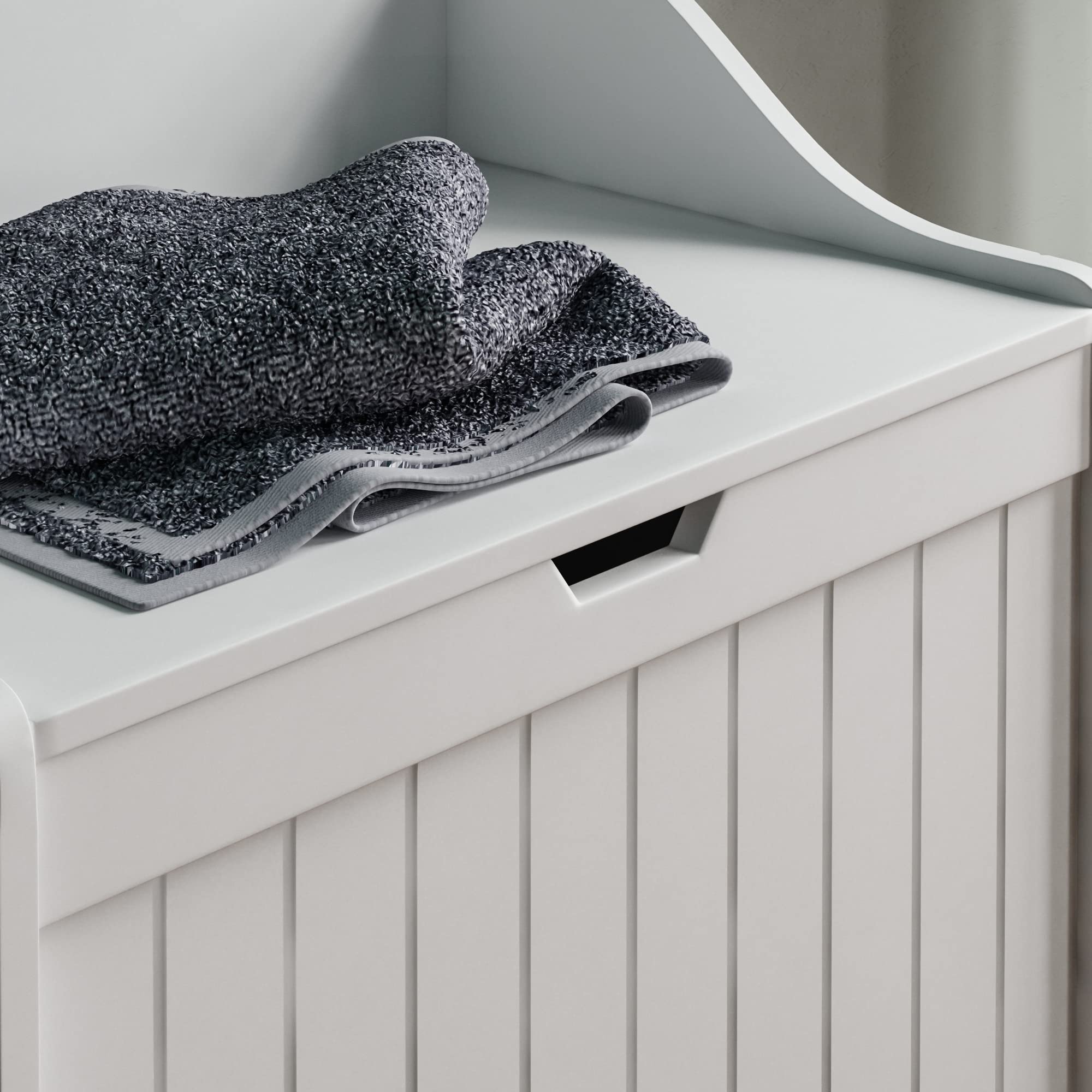 Bath Vida Priano Wooden Wall Cabinet - White Finish | MDF Construction | Versatile Storage 5