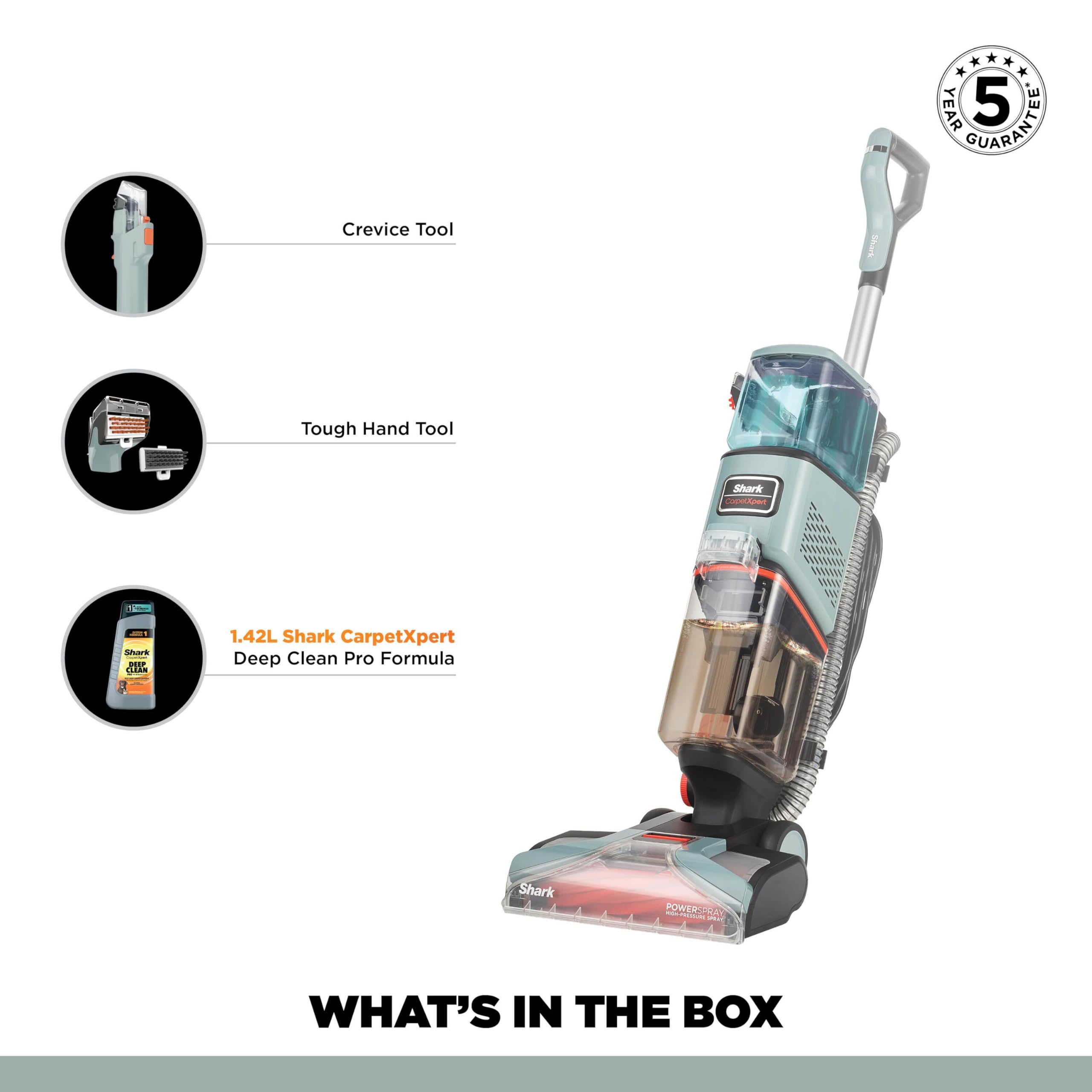 Shark CarpetXpert Deep Clean Carpet Cleaner EX150UKCP | 960W | 2.3L Tank | Grey 6