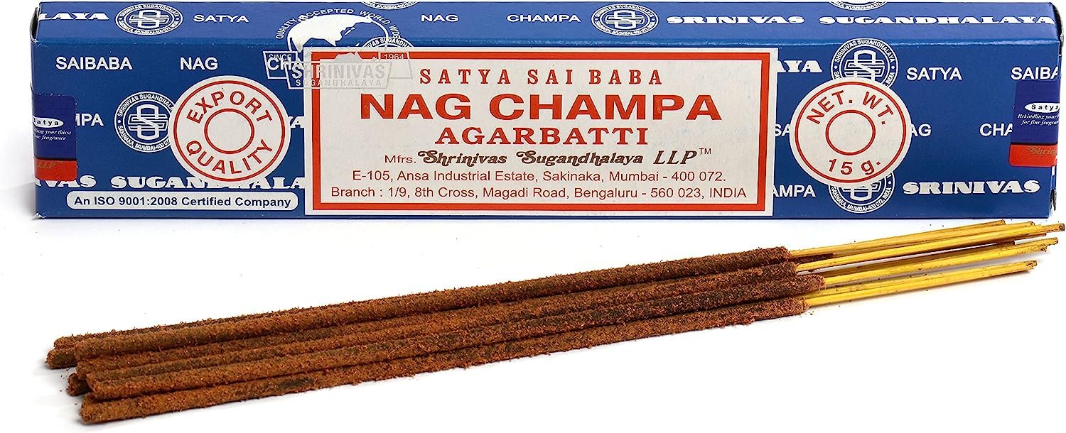 Satya Nag Champa Incense Sticks - 12 Packs (144 Sticks Total) | Encourages Relaxation | Hand Rolled in India 2