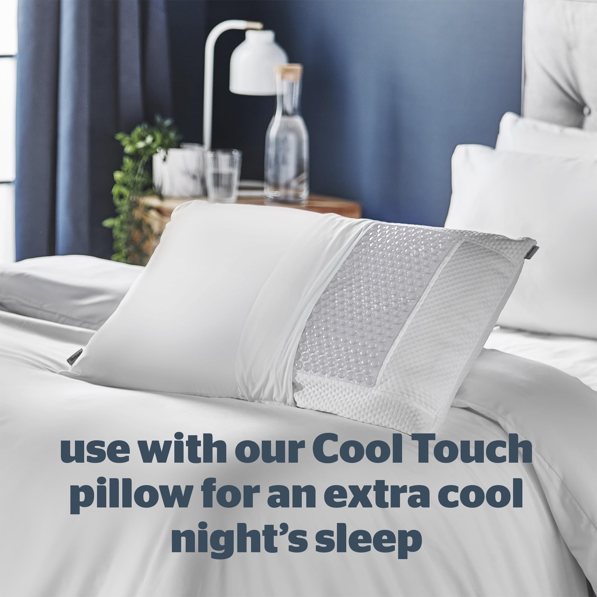 Silentnight Cool Touch Pillowcase - Cooling Temperature Control | Super Soft Nylon | White 4