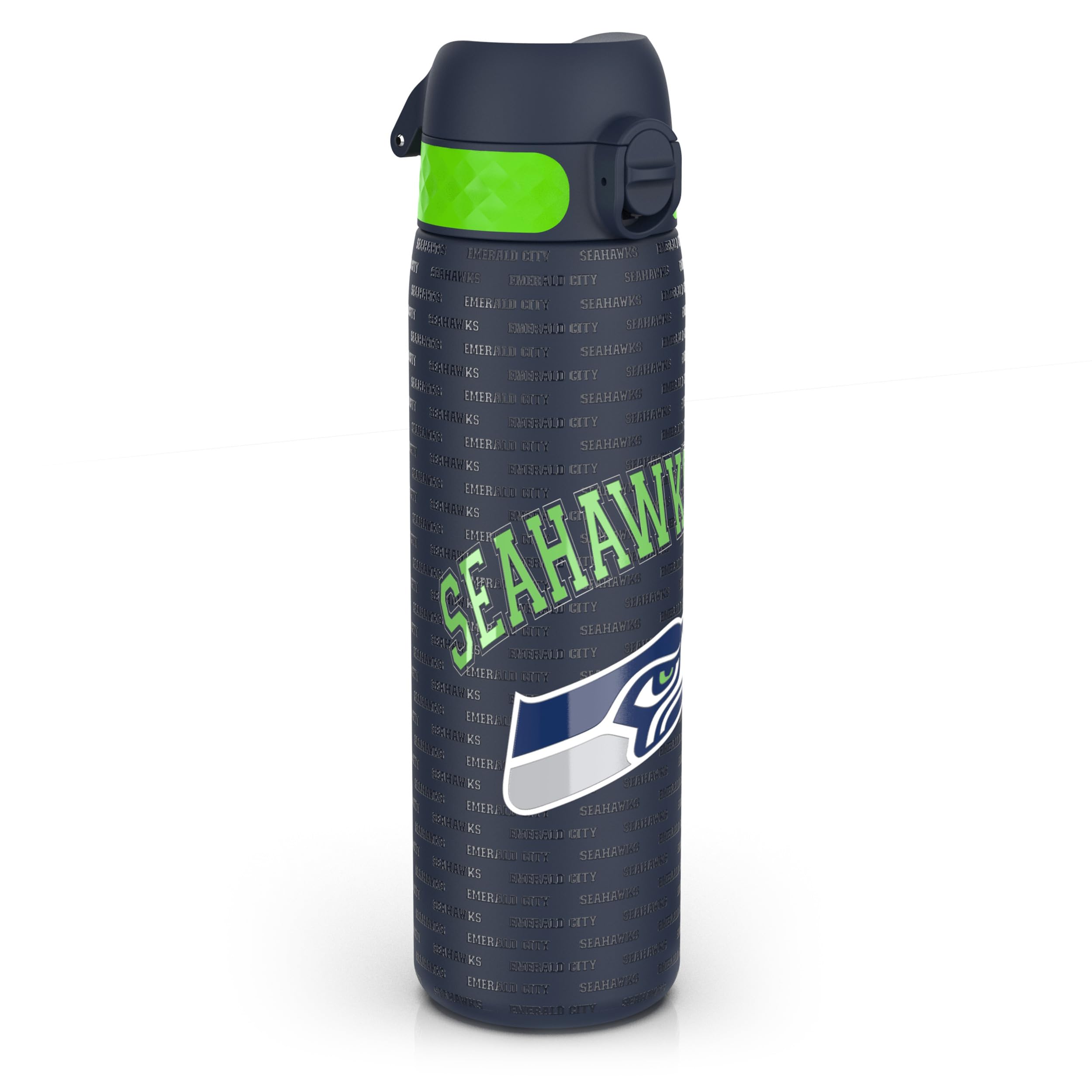 Ion8 NFL Seahawks Lightweight Steel Water Bottle - 600 ml | Leak Proof | Dishwasher Safe 4