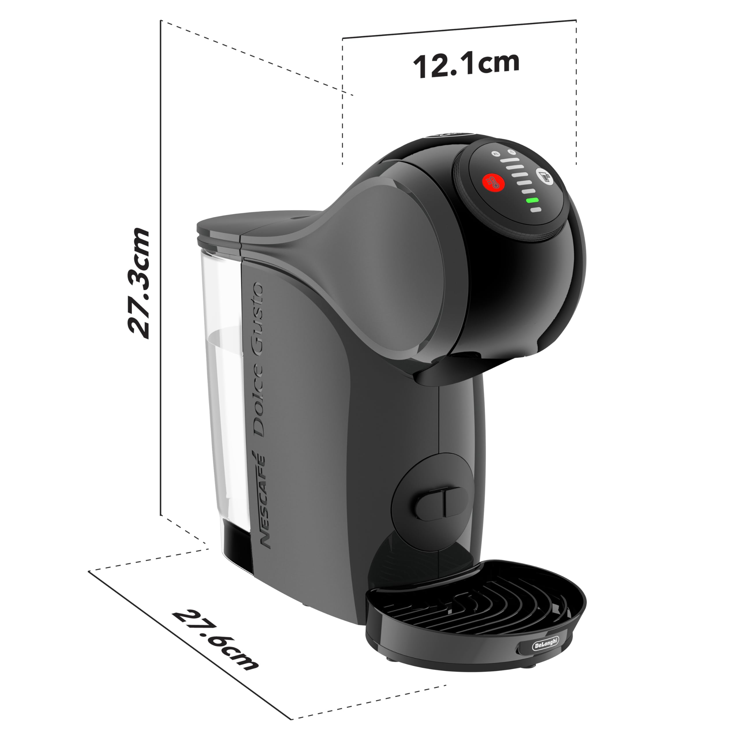 Nescafé Dolce Gusto by De'Longhi Genio S EDG226.AFB Single Serve Capsule Coffee Machine | 15 Bar Pressure 3