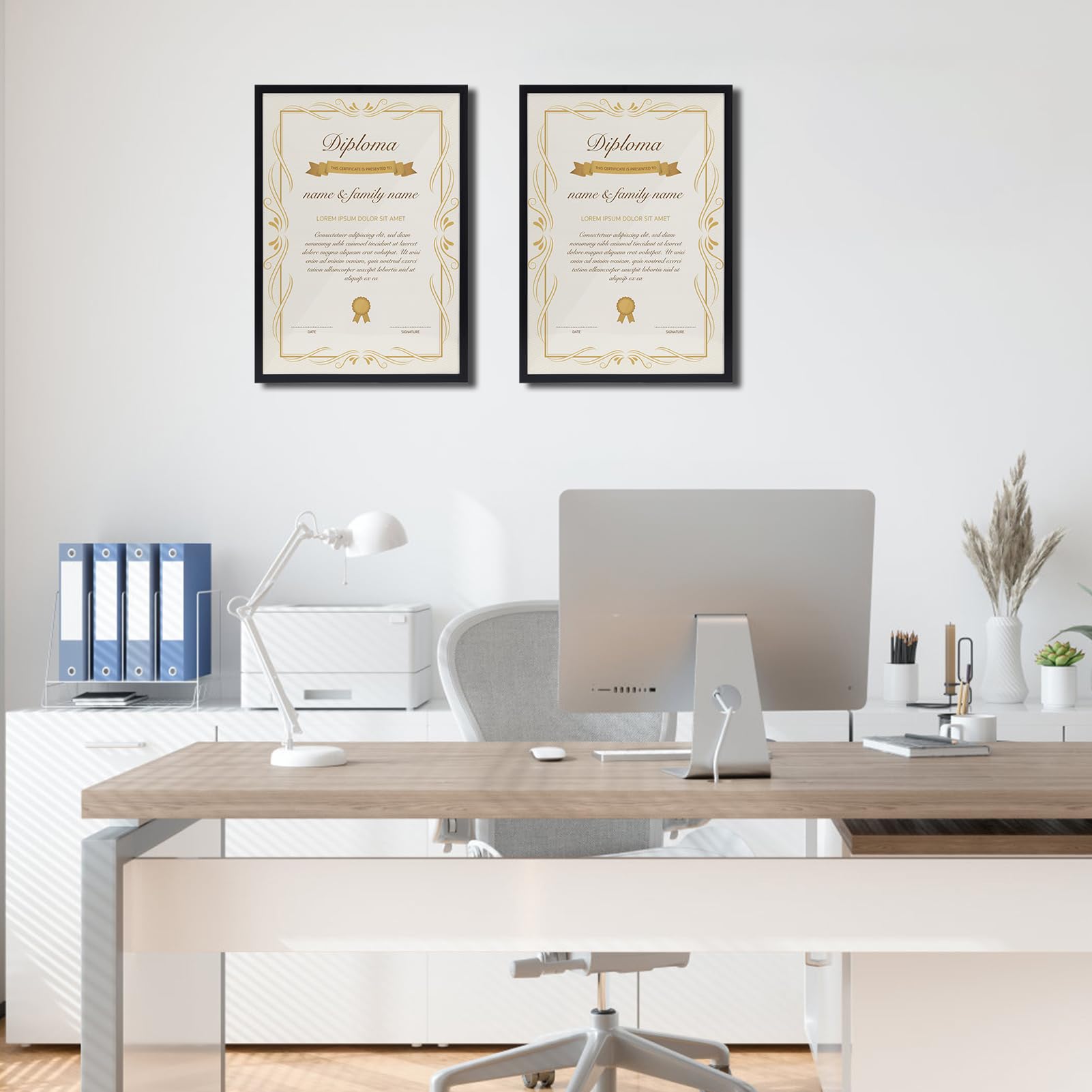 Ditwis A3 Picture Frame Black | Wall & Tabletop Display | PVC Frame, PS Window 7