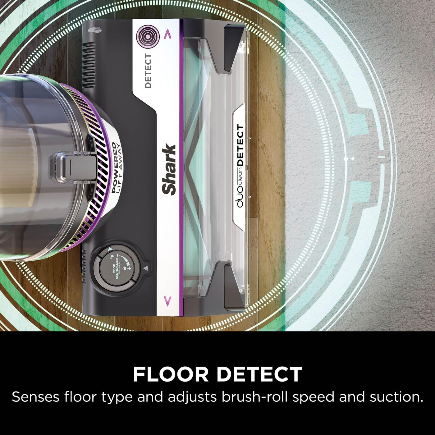Shark PowerDetect Corded Upright Vacuum Cleaner AZ3900UKTBK | DuoClean Detect | Anti Hair Wrap Plus | 1.3L 6
