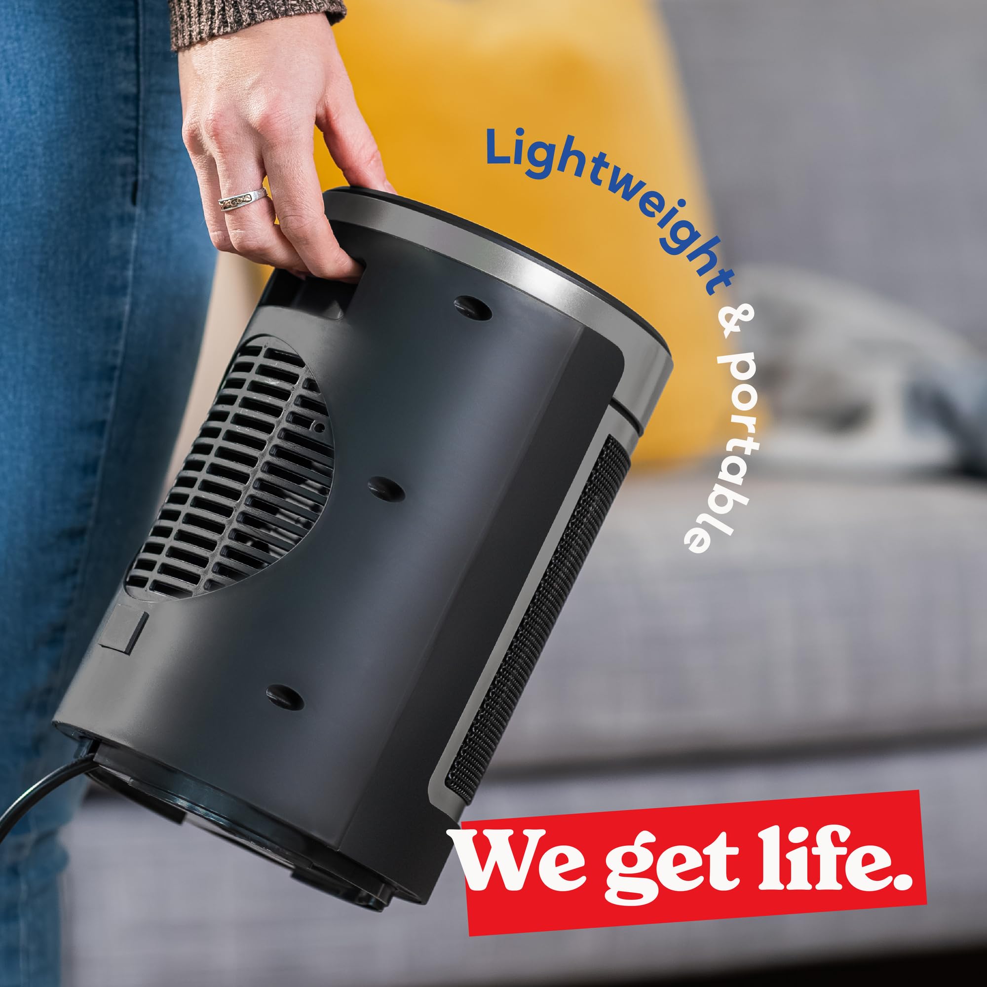 Russell Hobbs RHCH2002S Electric Space Heater - 1500W, Oscillating, Remote Control | Heats up to 15m² 7