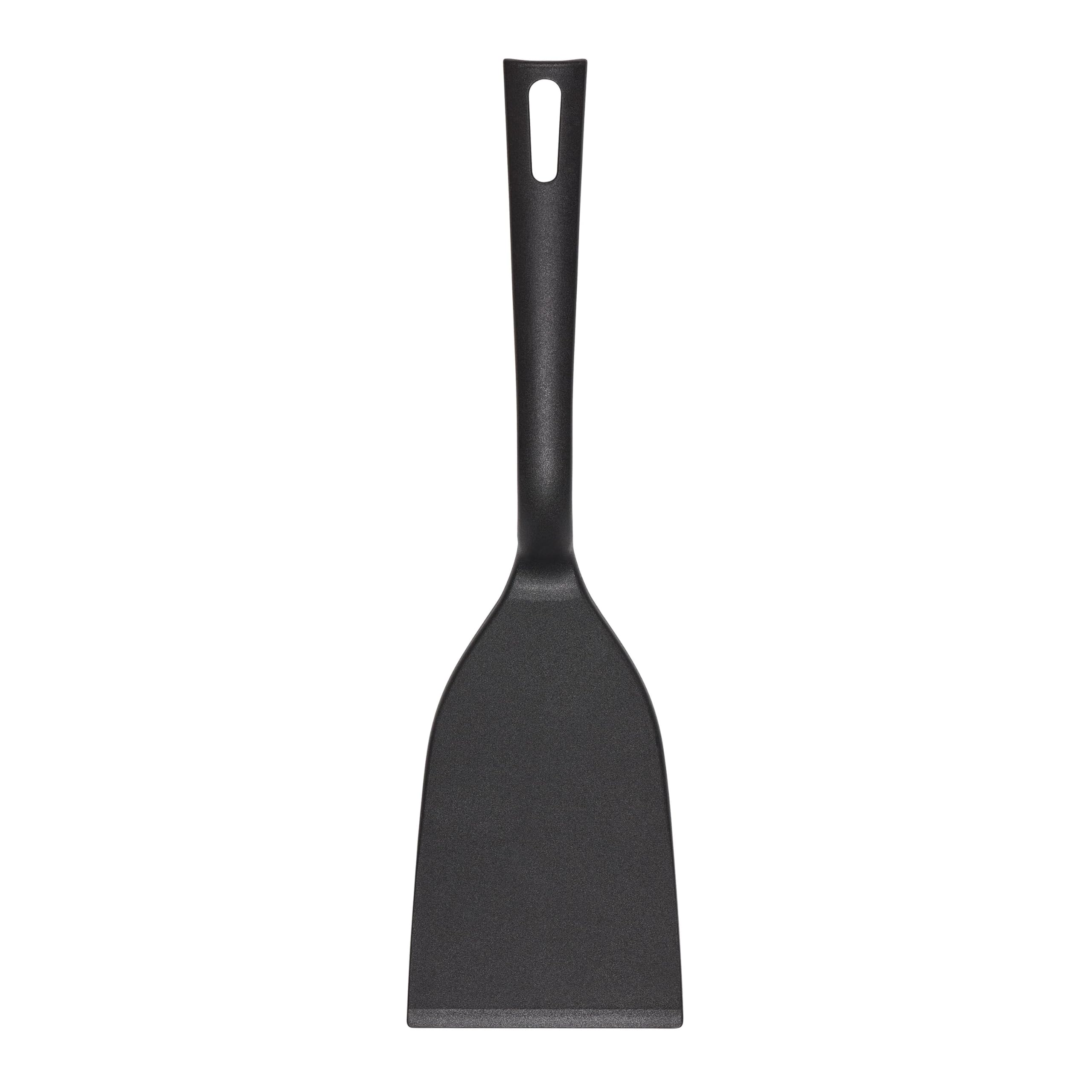 Chef Aid Nylon Flexible Turner - BPA Free, Non-Scratch, High Temp Safe up to 210°C | Black 1