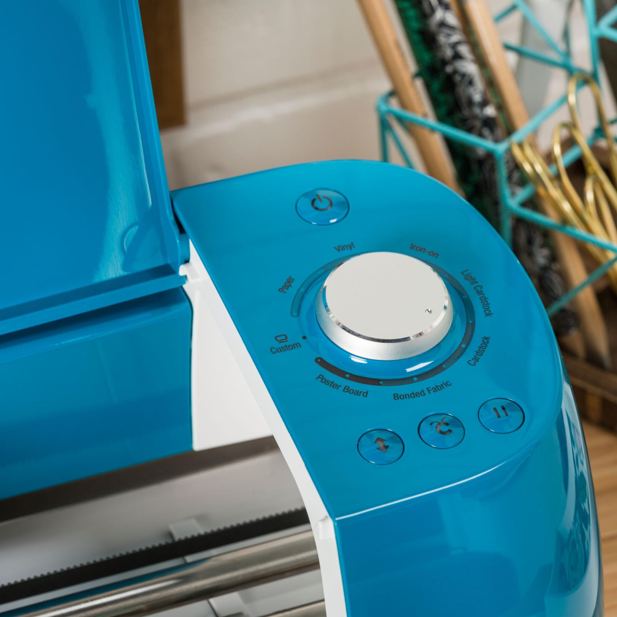 Cricut Explore Air 2 Smart Cutting Machine - Peacock Blue | Cuts 100+ Materials | Compatible with 6 Tools 6