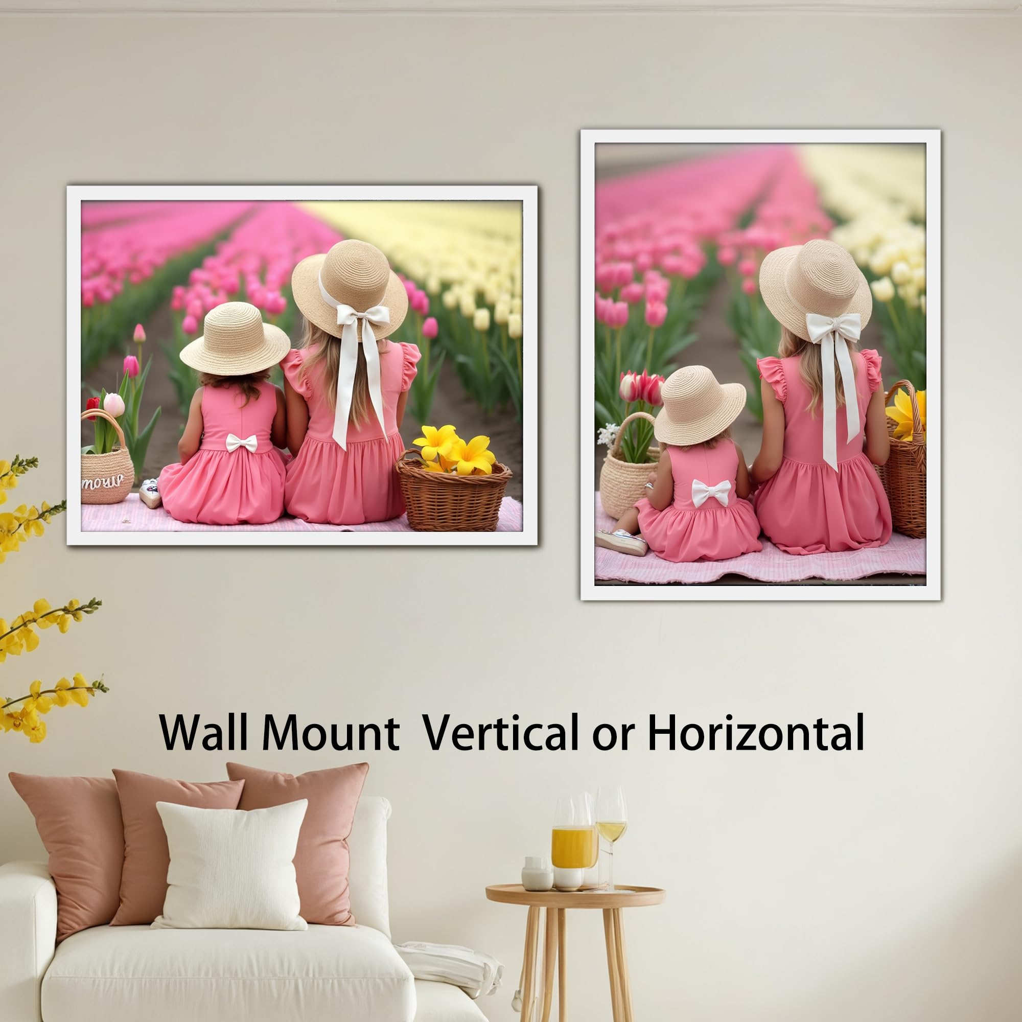 Ditwis 30x40 cm Photo Frame White | 16x12 inch | Horizontal or Vertical Wall Display 4