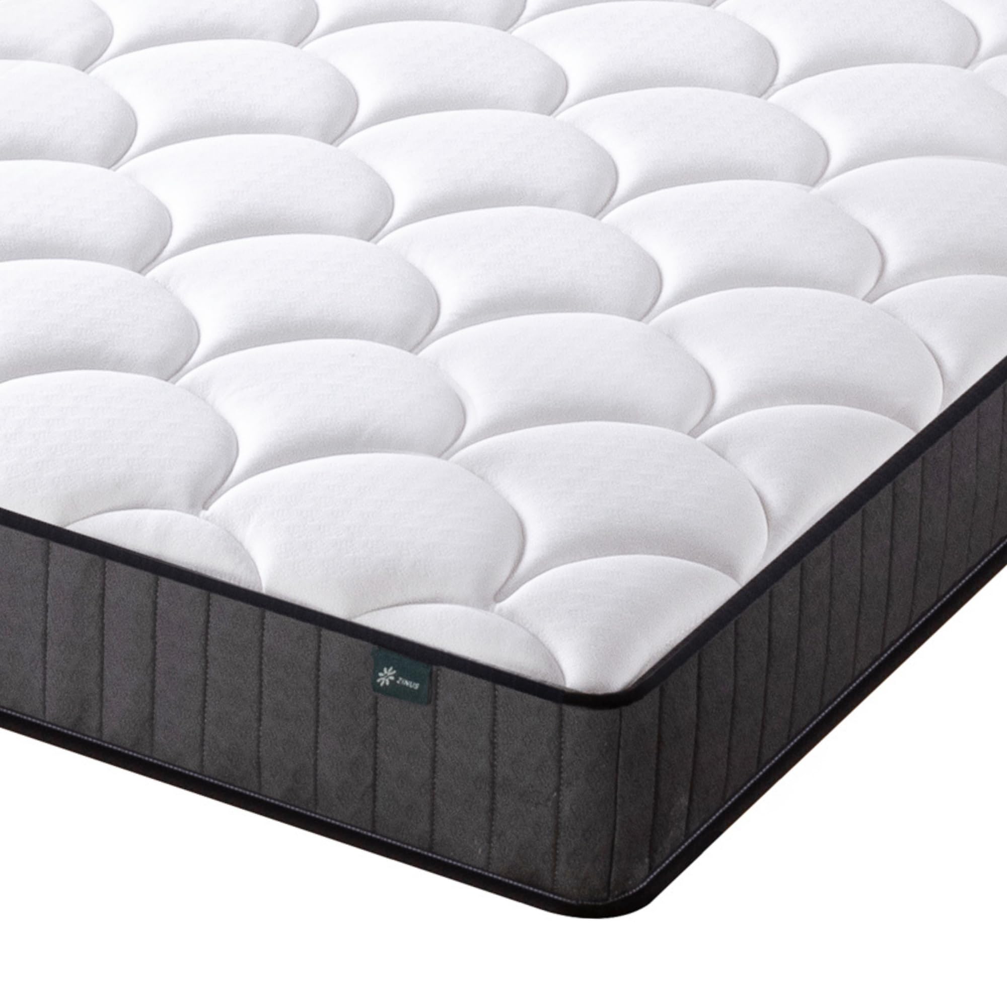 Zinus Skin-friendly Hybrid Mattress - Memory Foam & Pocket Spring | Single (90x190 cm) | 8'' Height | Medium Firmness 1