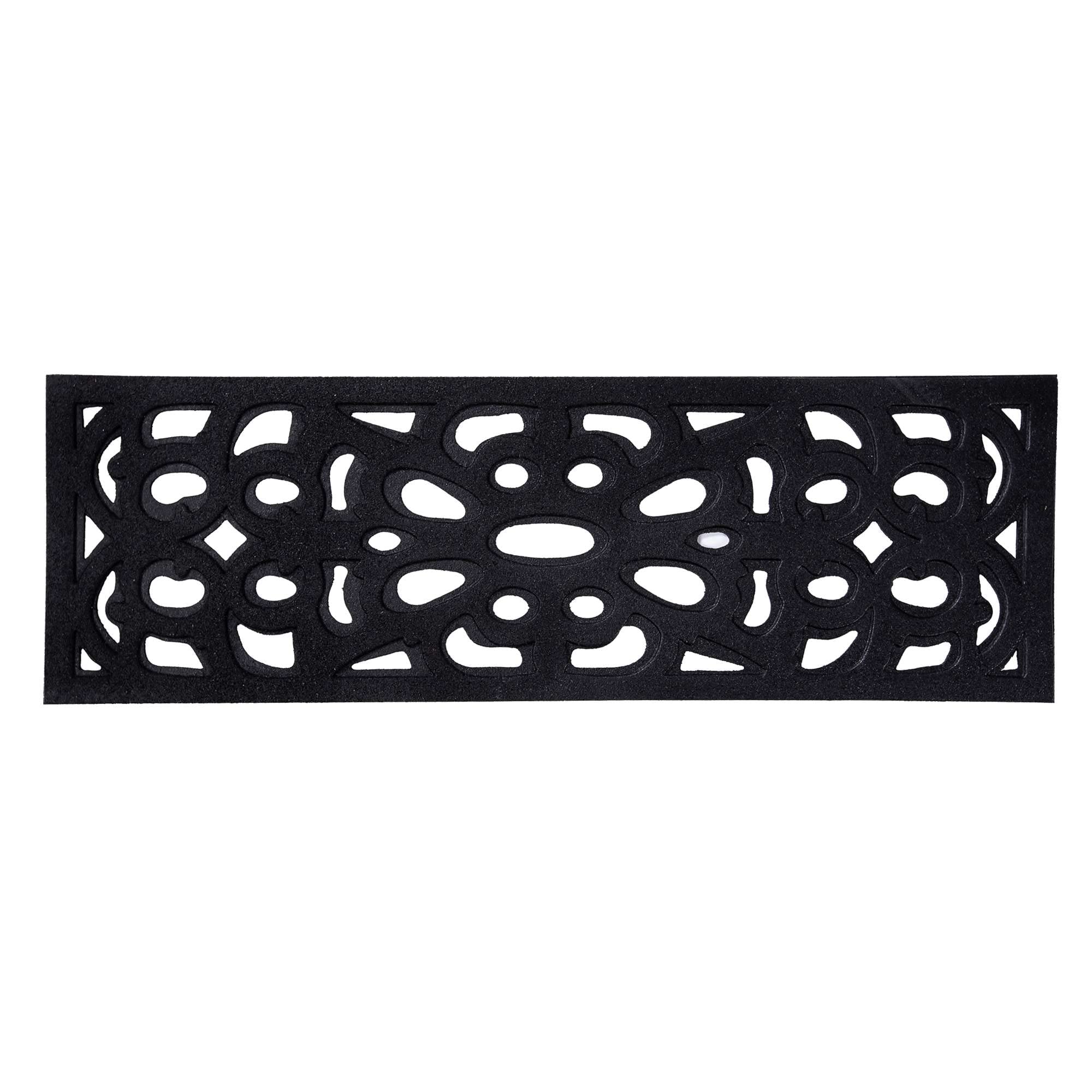 Nicoman Heavy Duty Outdoor Doormat - Recycled Rubber Backing | Non-Slip | 75 x 25 cm