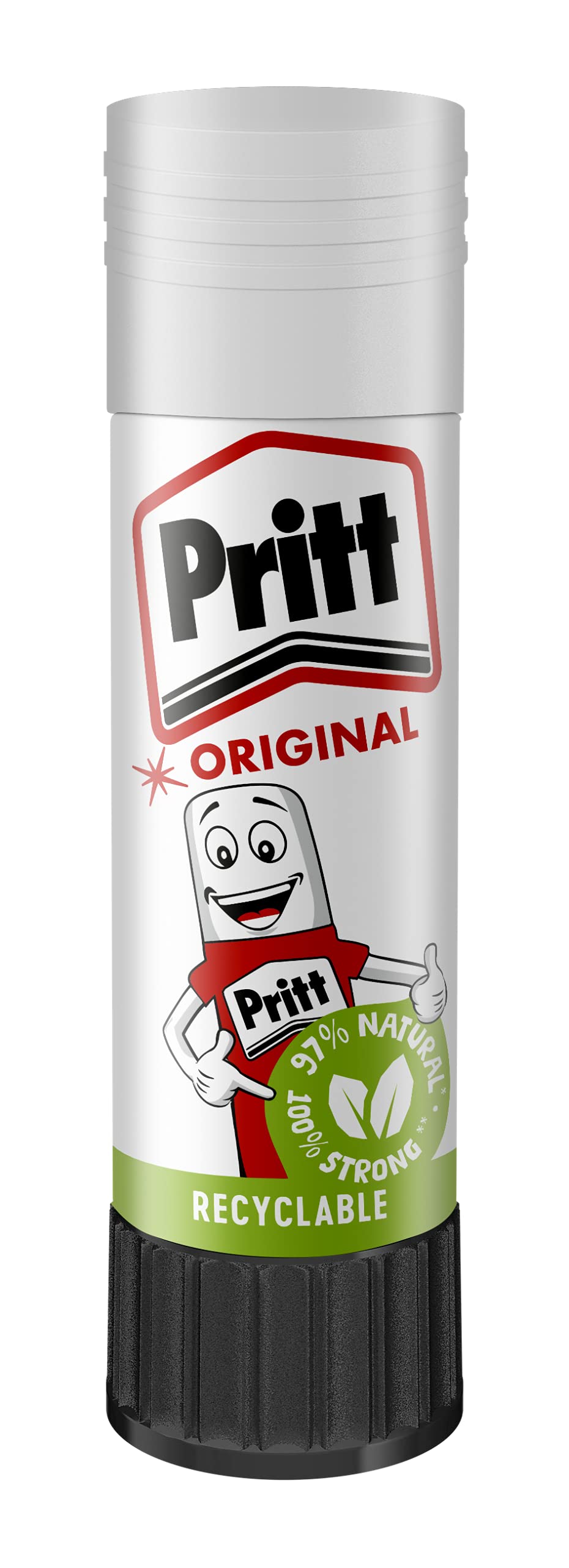 Pritt Glue Stick - Solvent-Free, Washable Craft Glue with 97% Natural Ingredients | 1 x 22g 4